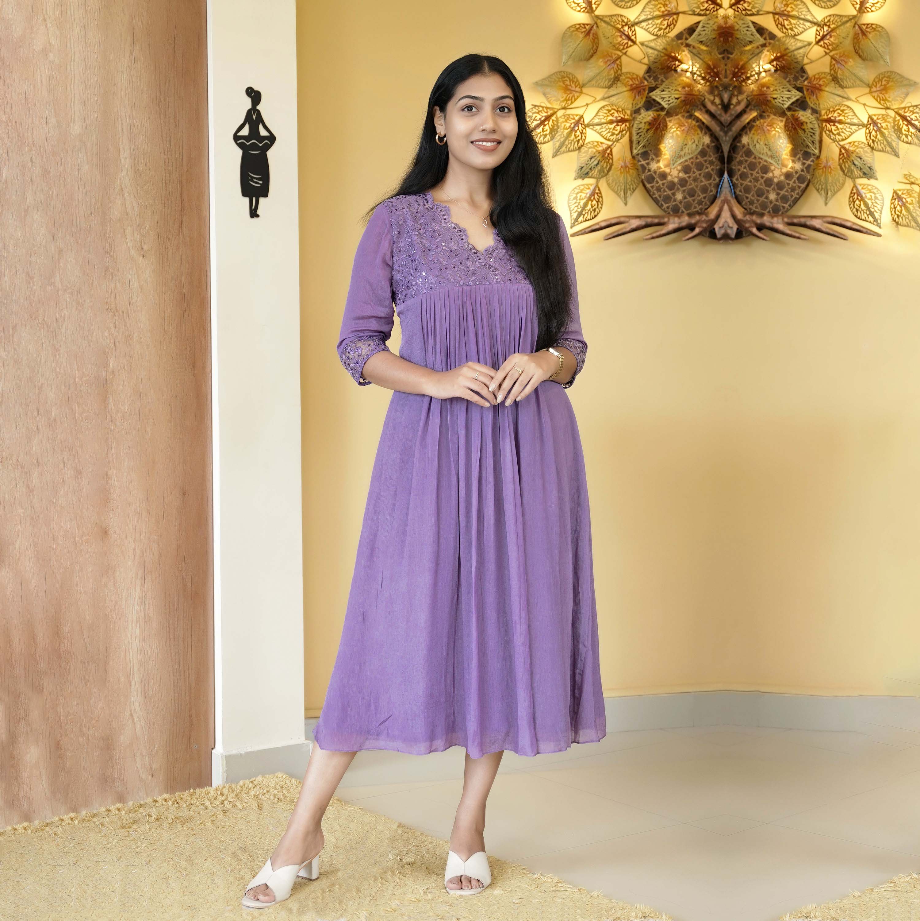 Load image into Gallery viewer, Chinon Chiffon Designer Wear-4770( PRE-ORDER)