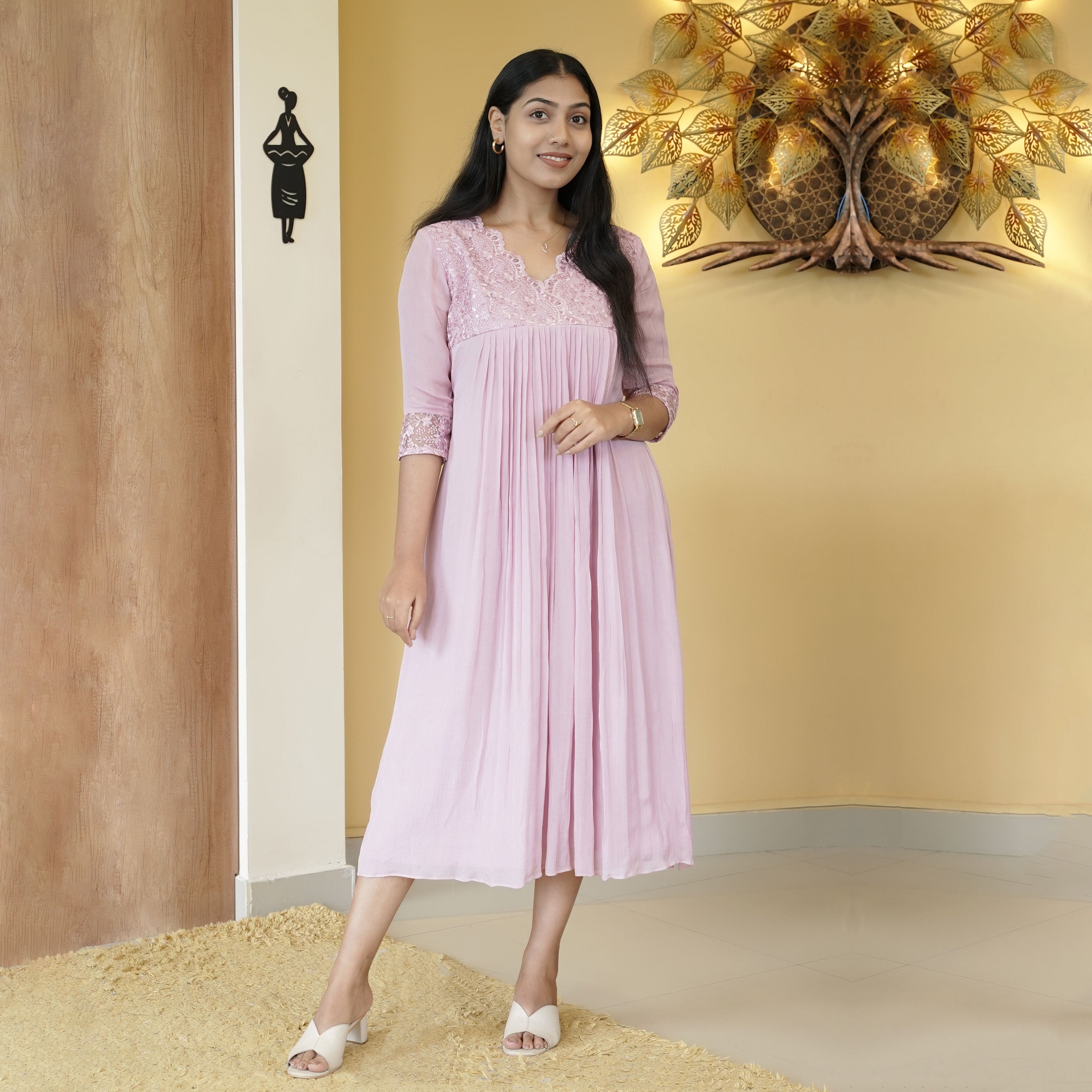 Load image into Gallery viewer, Chinon Chiffon Designer Wear-4770( PRE-ORDER)