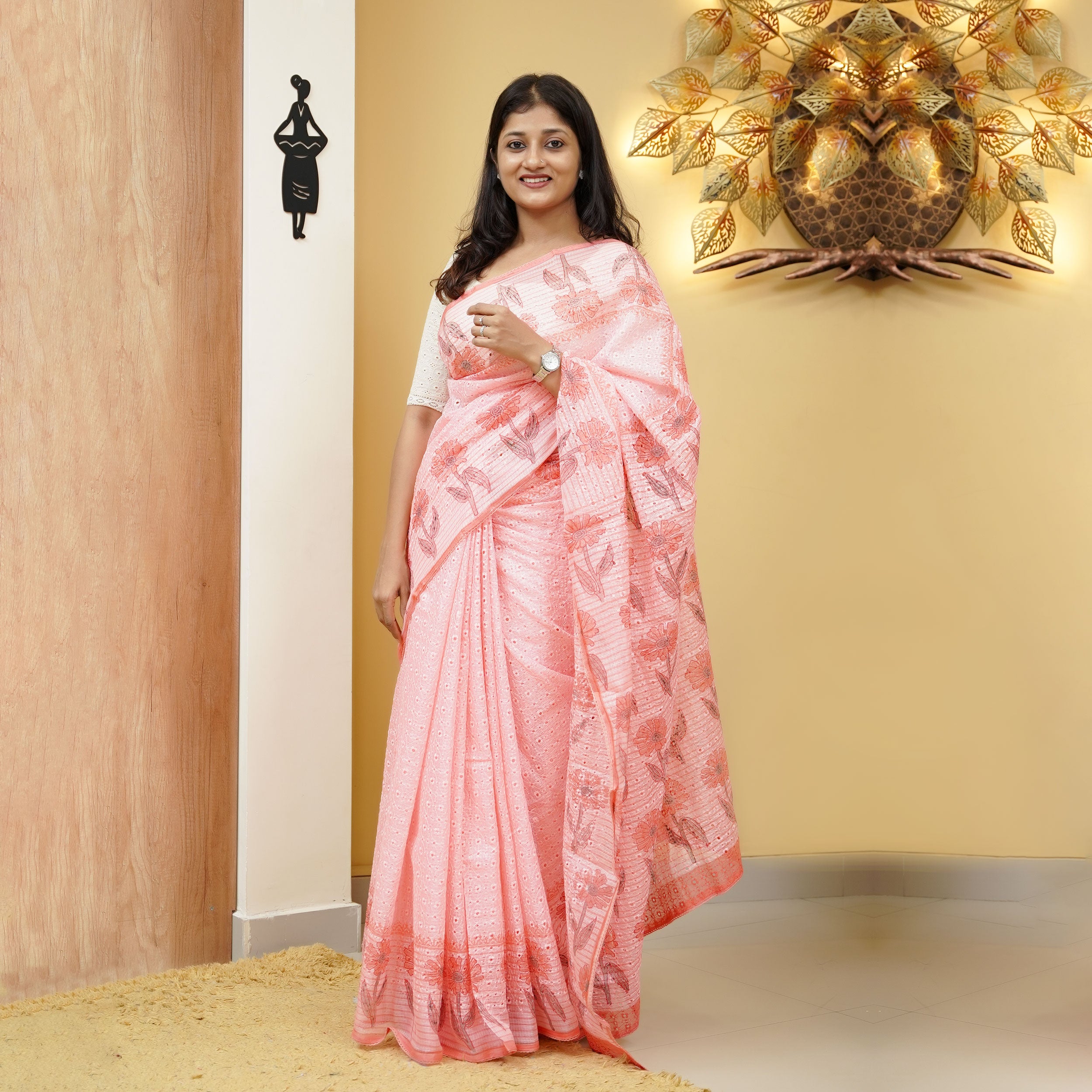 Load image into Gallery viewer, Silky Kota Hakoba Saree-4787