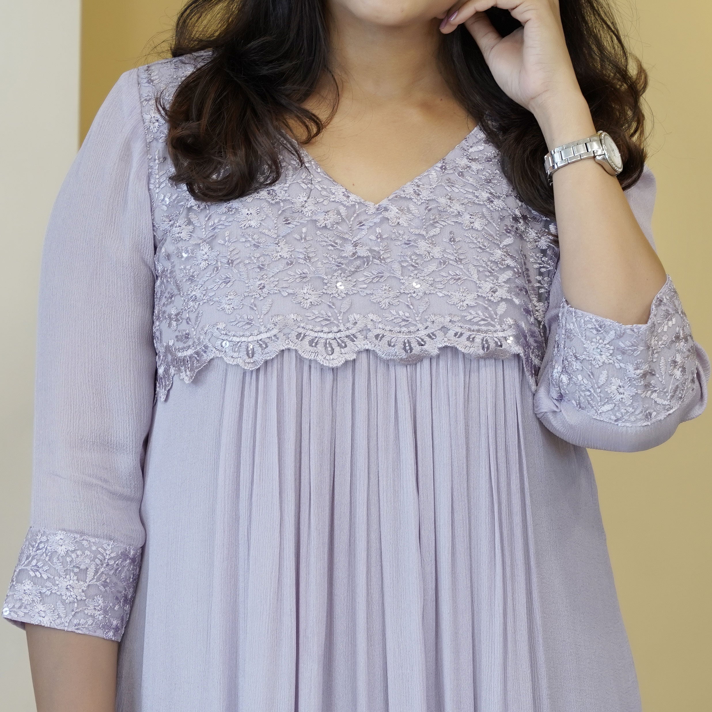 Load image into Gallery viewer, Chinnon Chiffon Designer Wear-4826 (pre-order)