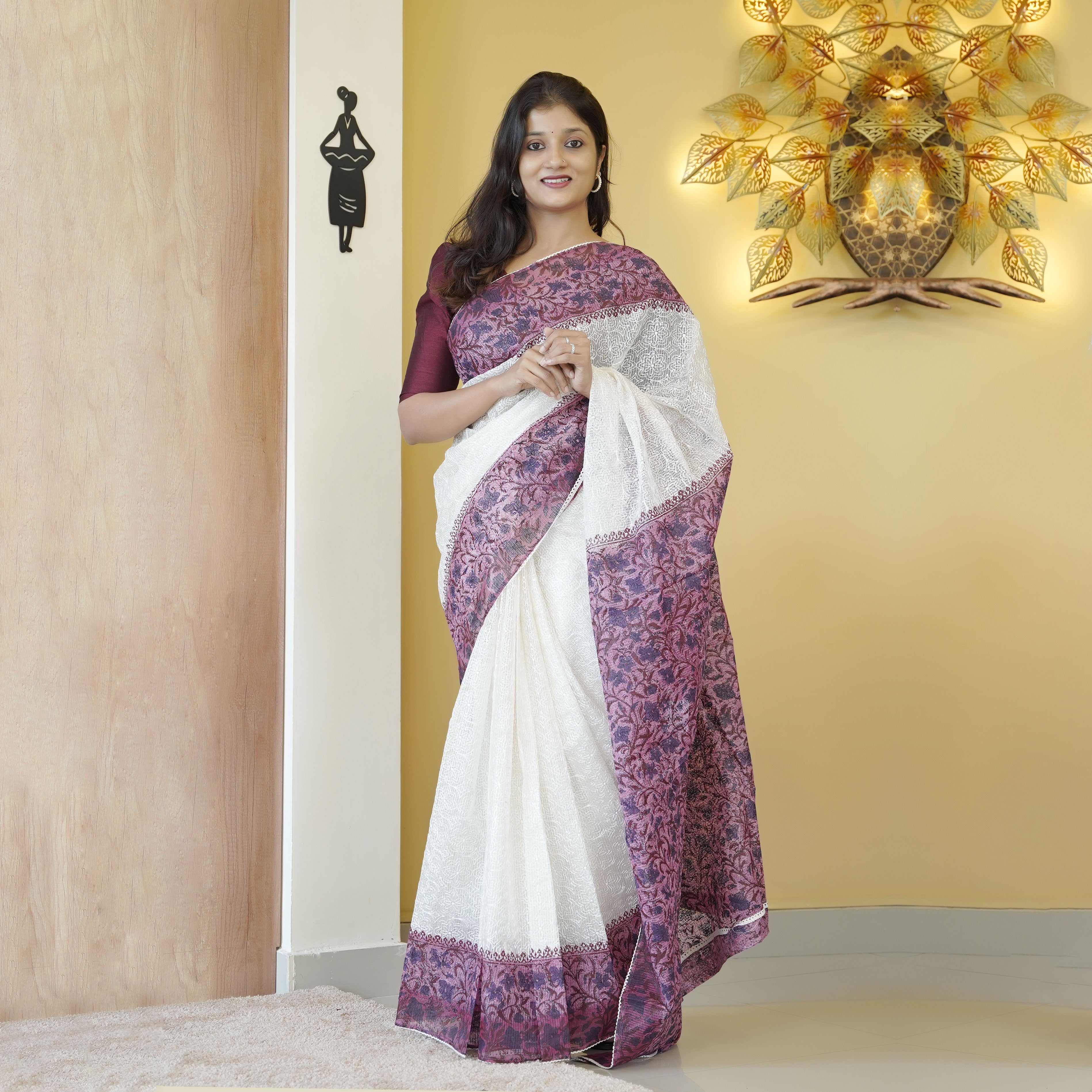 Load image into Gallery viewer, Silky Kota Saree-4785