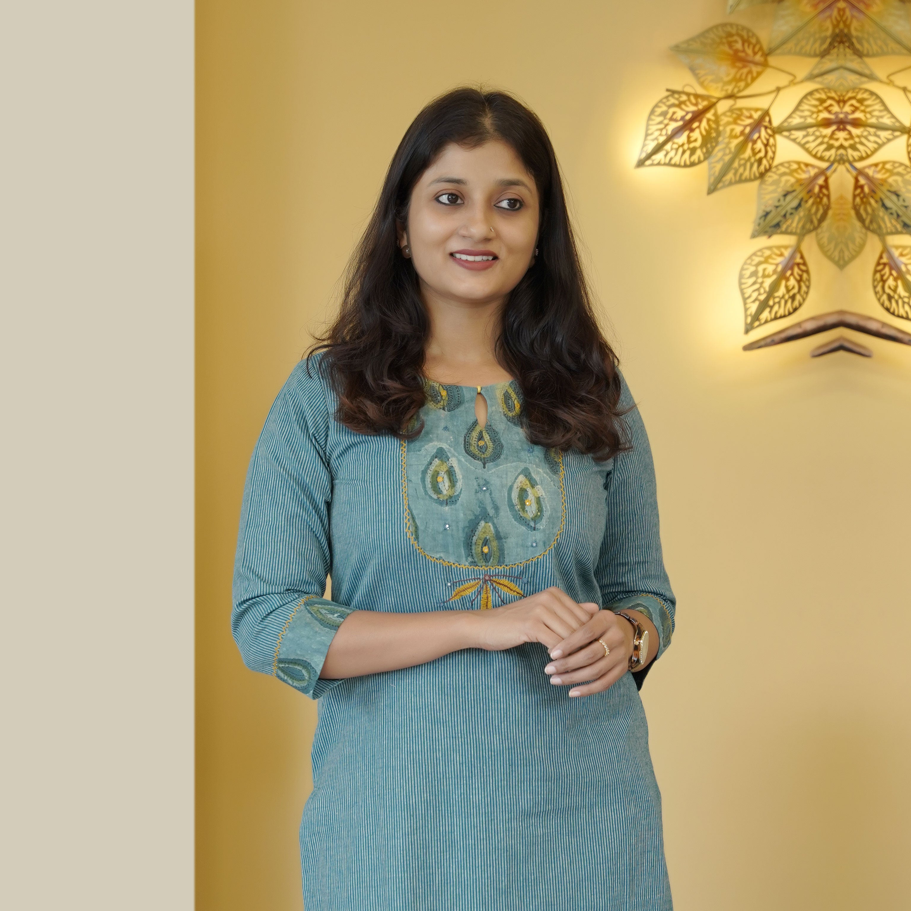 Load image into Gallery viewer, Pure Cotton Kurti-4695