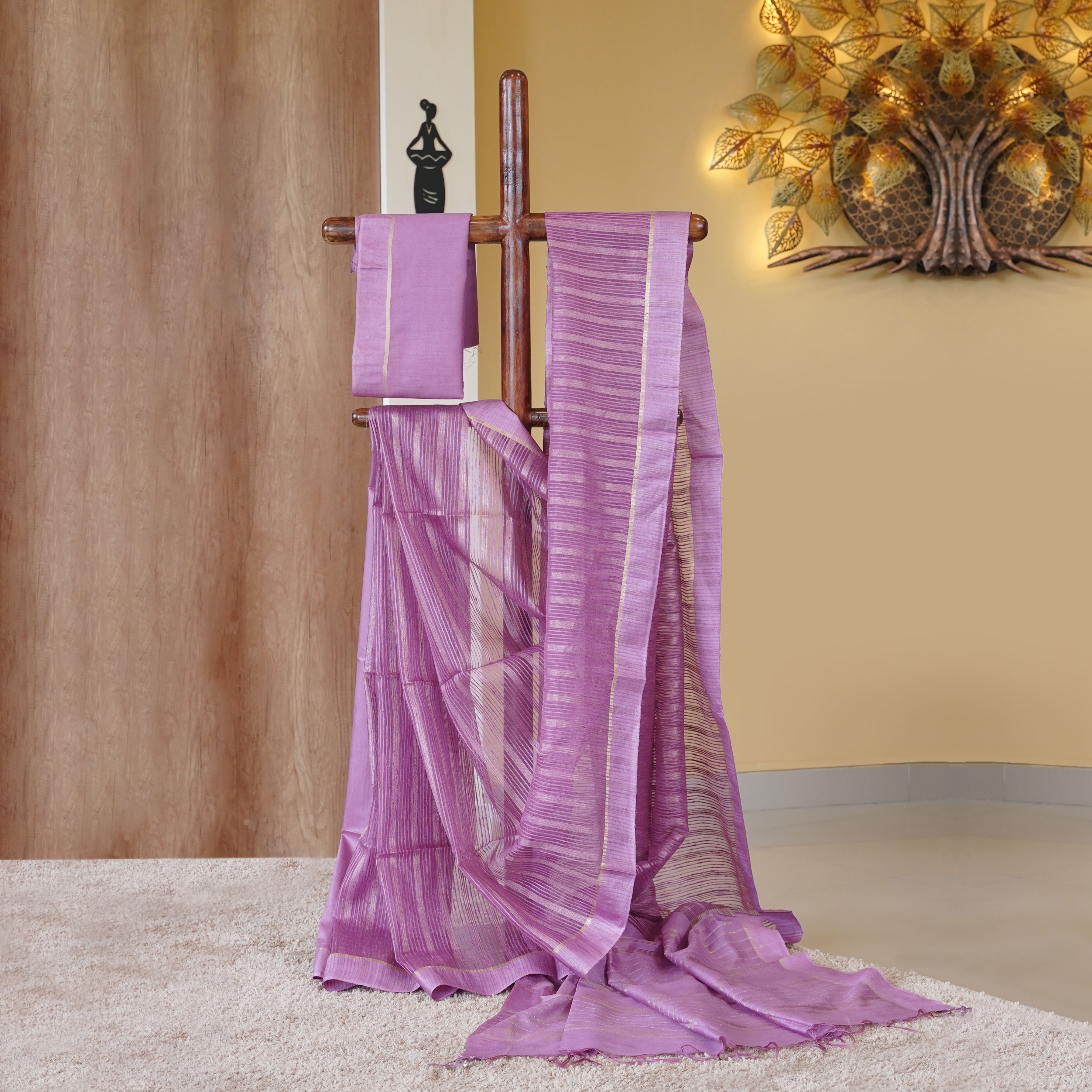 Load image into Gallery viewer, Organza Silk Saree-4820