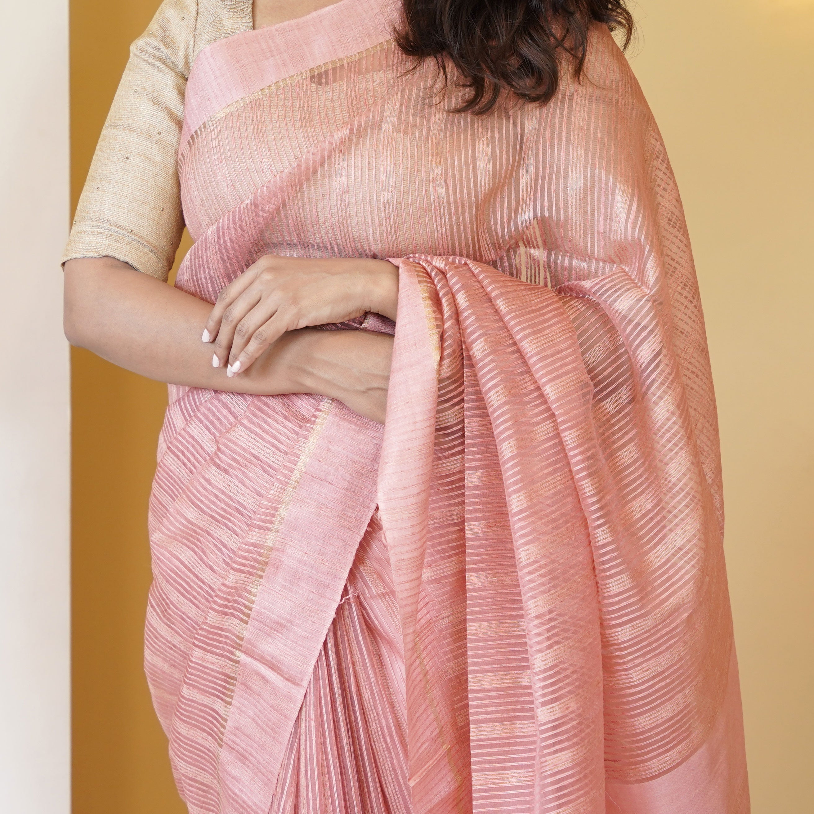 Load image into Gallery viewer, Organza Silk Saree-4820