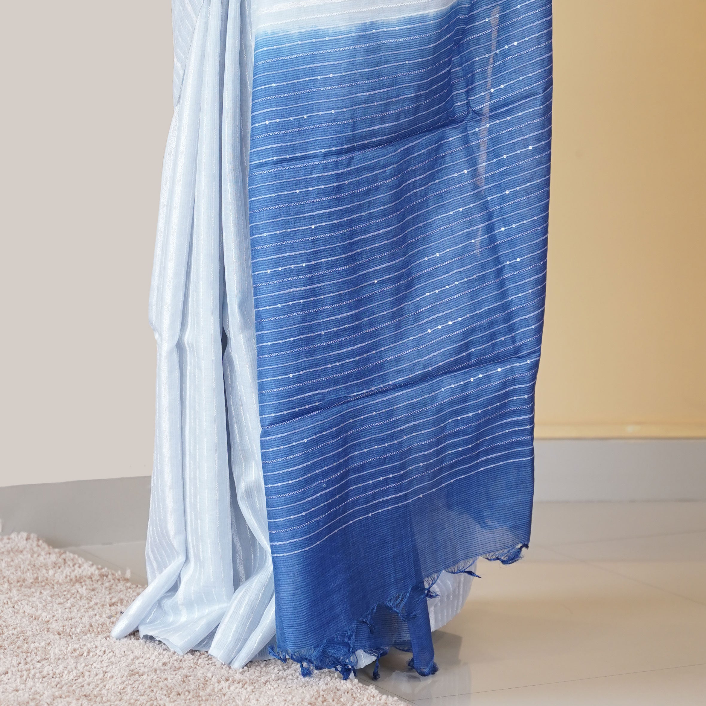 Load image into Gallery viewer, Pure Tussar Silk Saree-4821