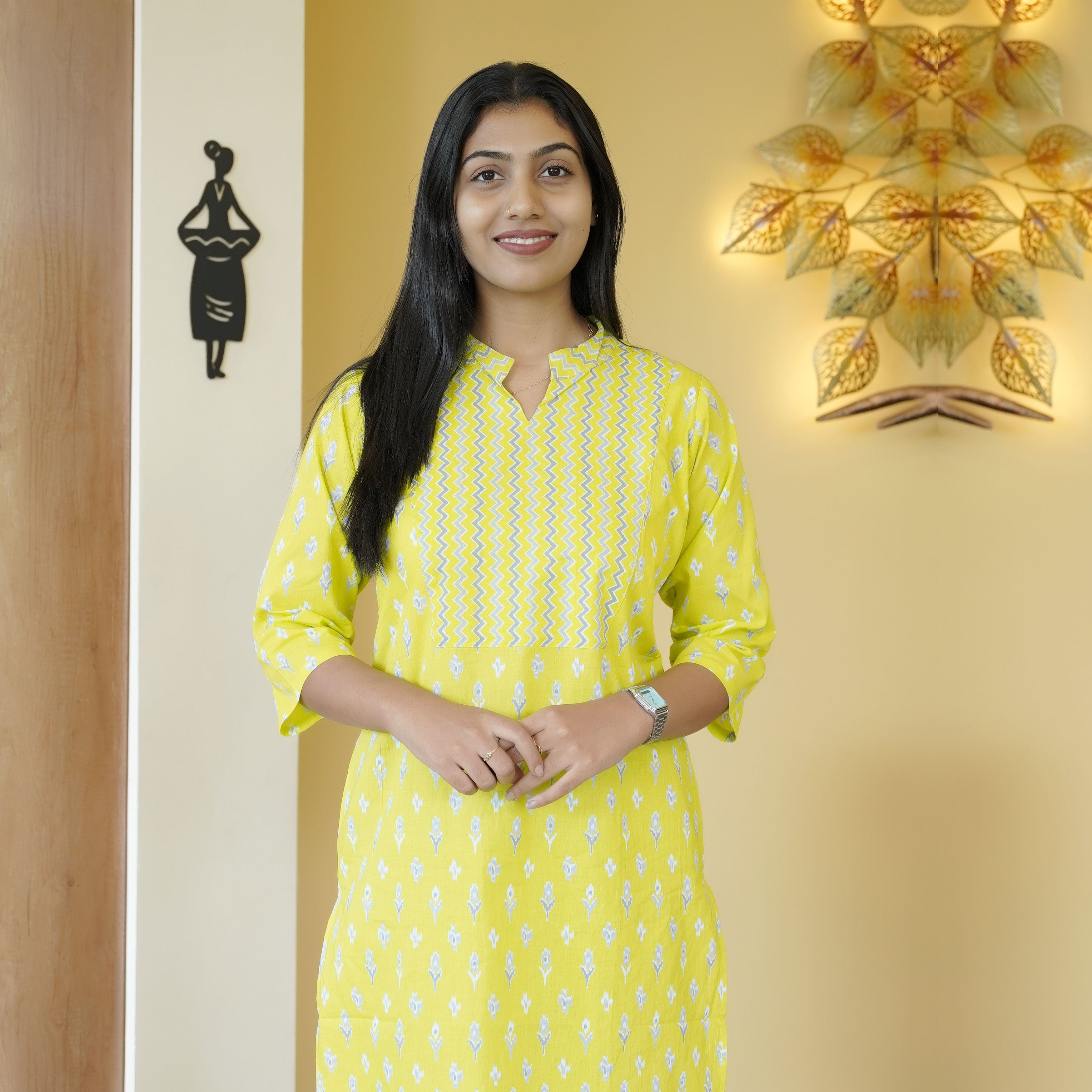 Load image into Gallery viewer, Pure Cotton Kurti- 4901