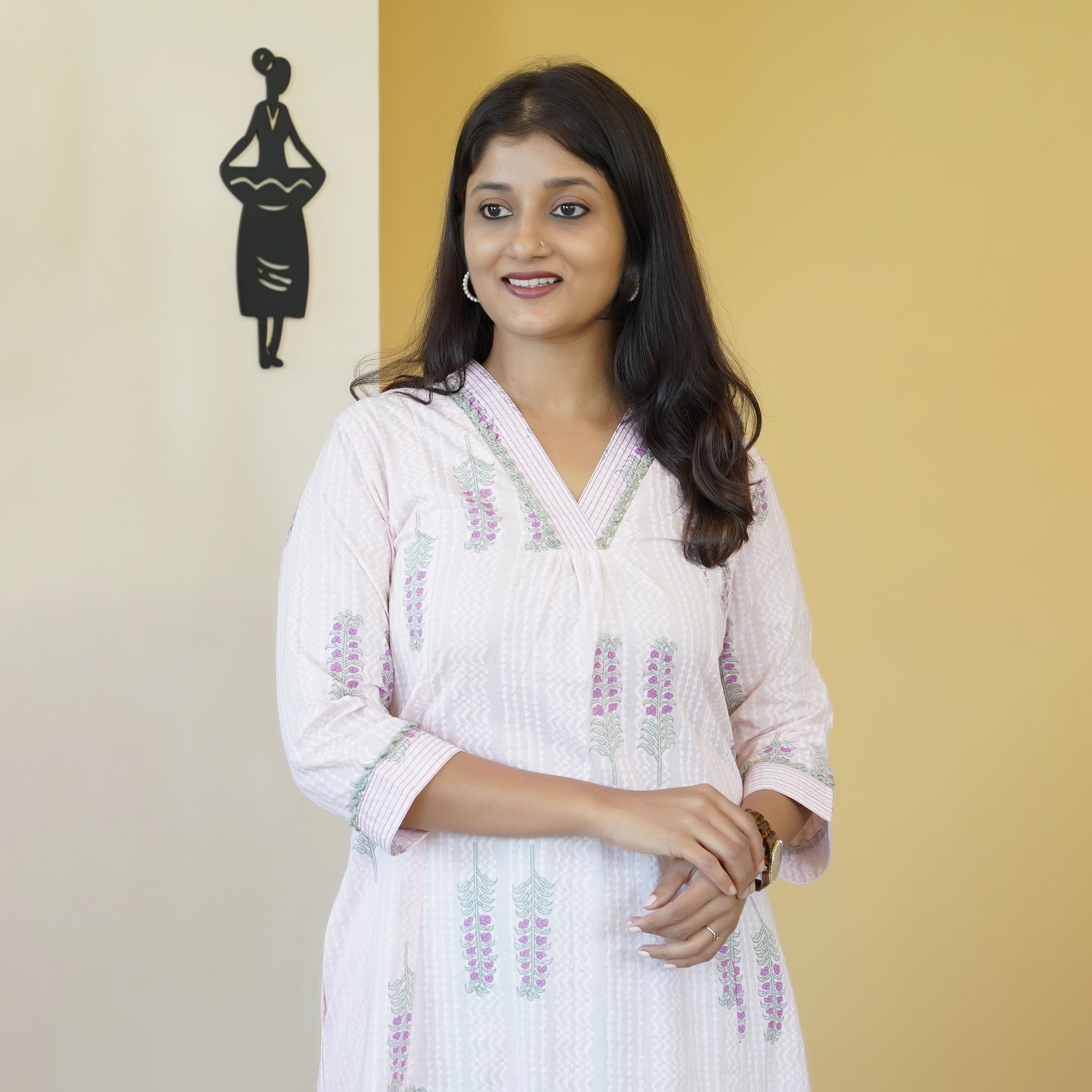 Load image into Gallery viewer, Pure Cotton Kurti - 4421