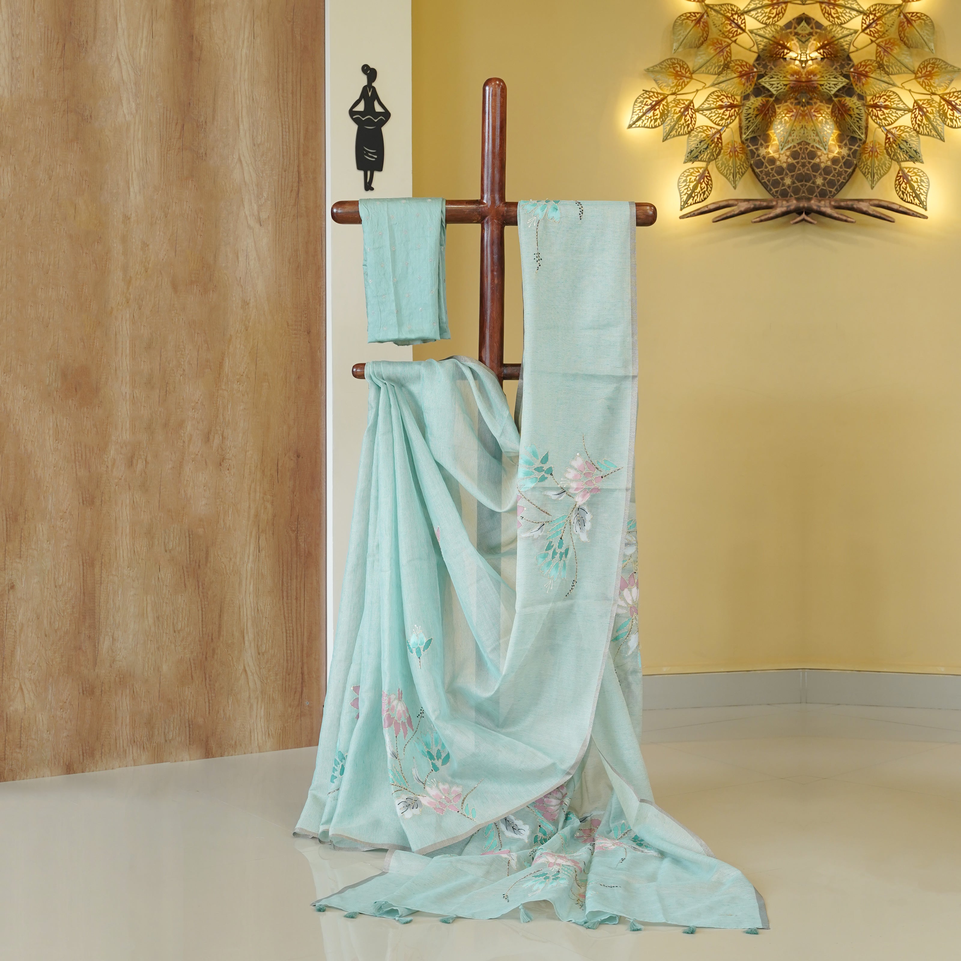 Load image into Gallery viewer, Semi Silk Saree- 4914