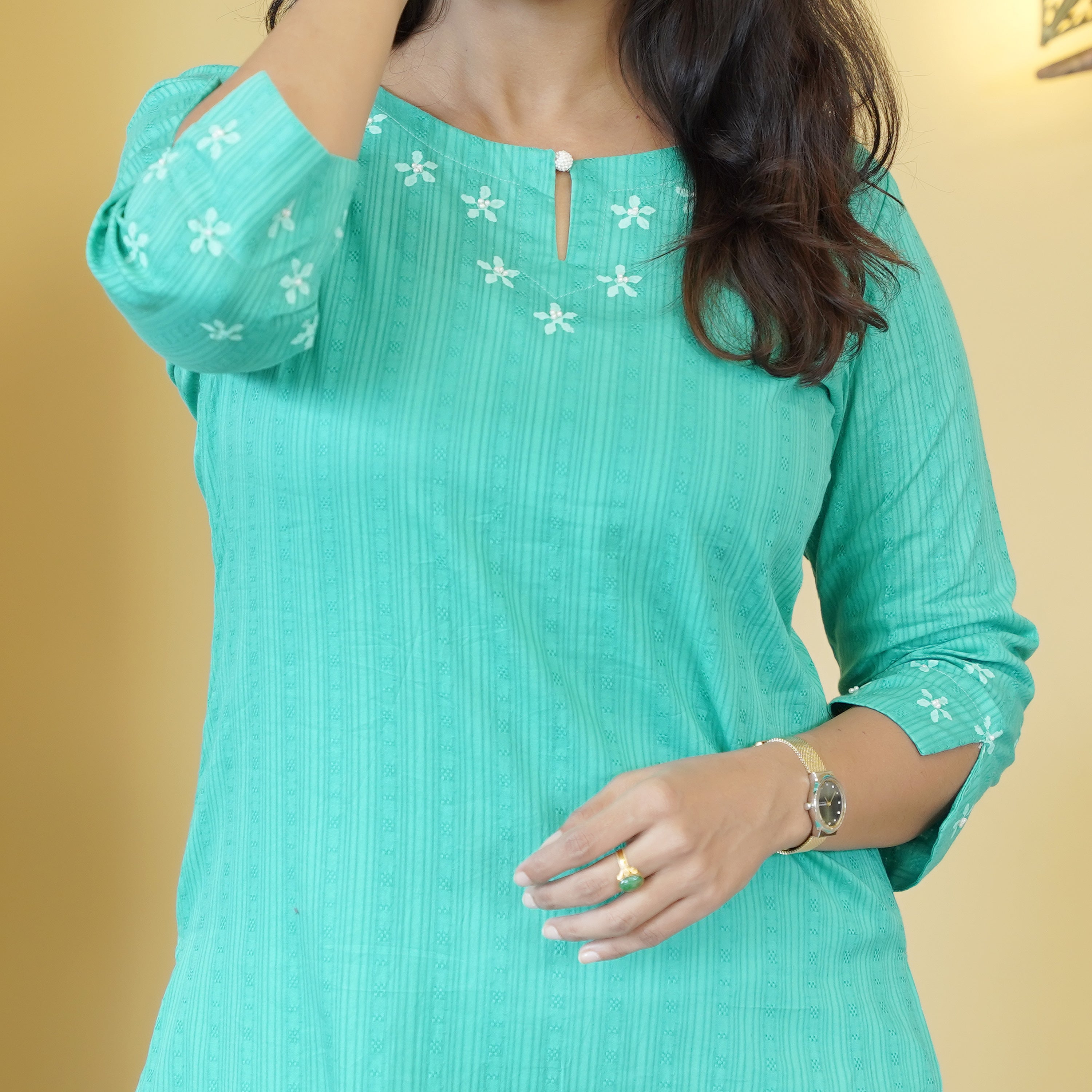 Load image into Gallery viewer, Pure Cotton Kurti-4917