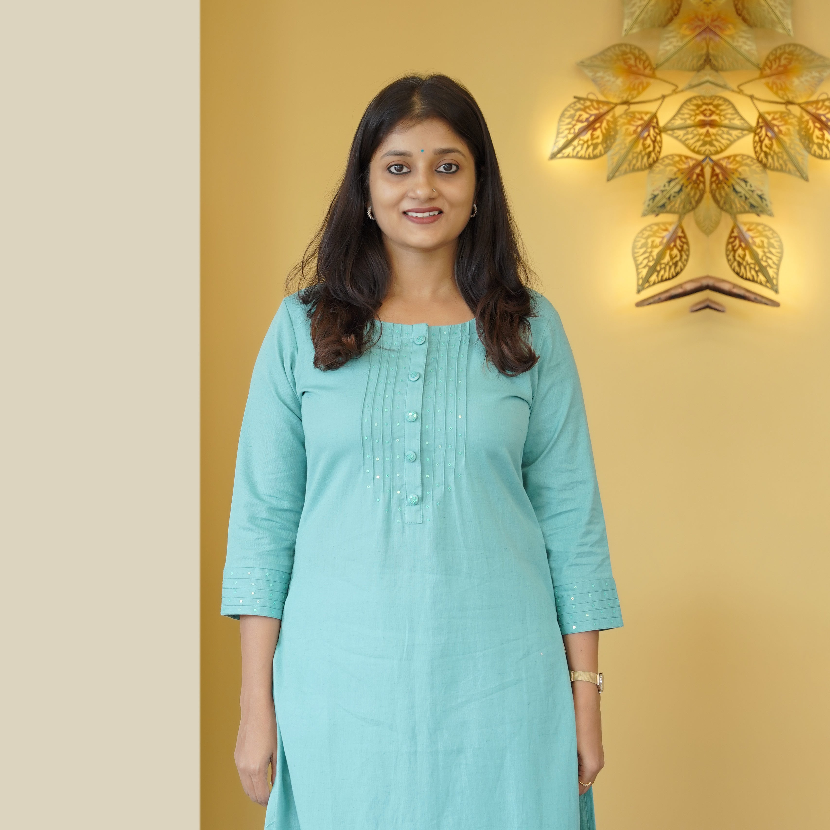 Load image into Gallery viewer, Pure Cotton Kurti-4695