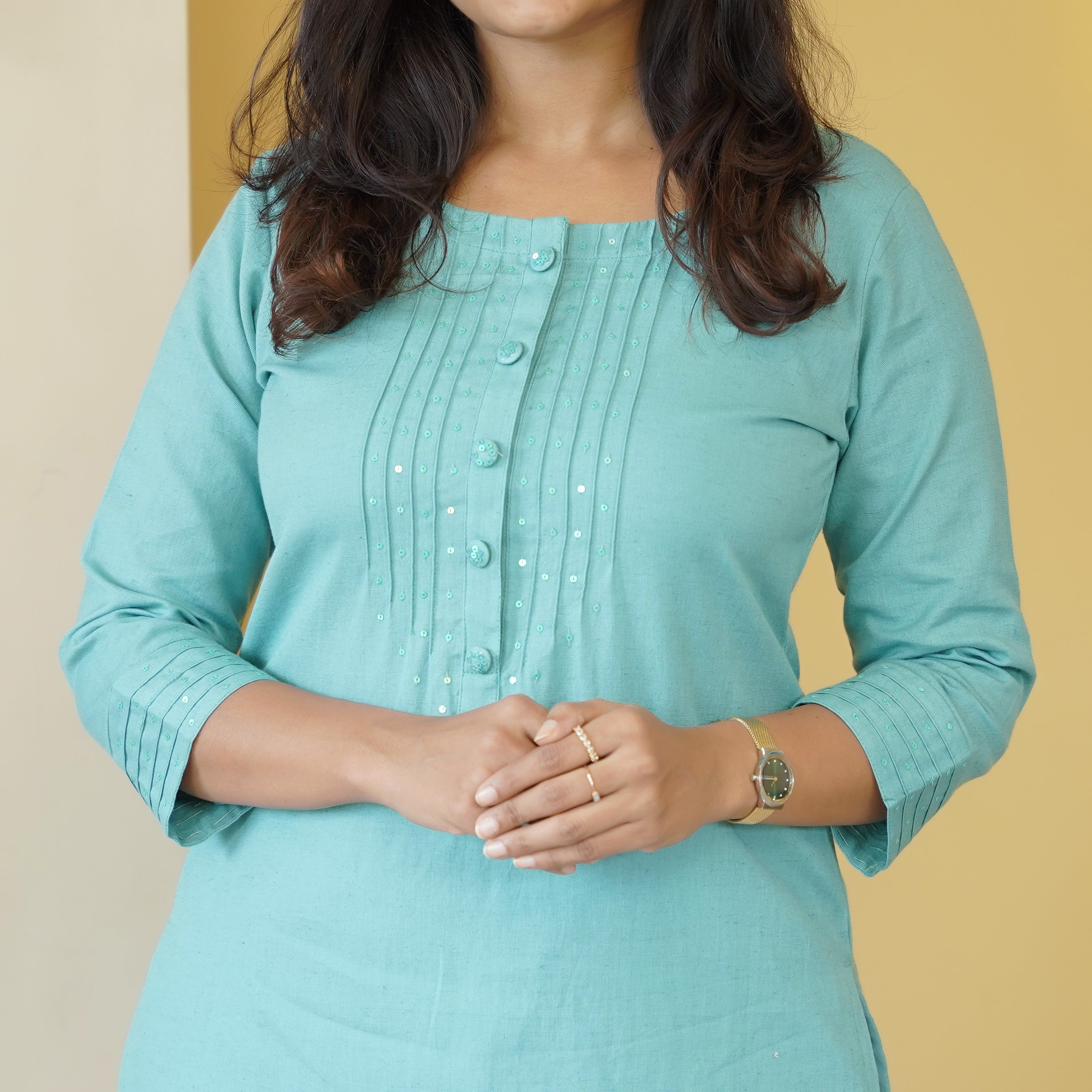 Load image into Gallery viewer, Pure Cotton Kurti-4695