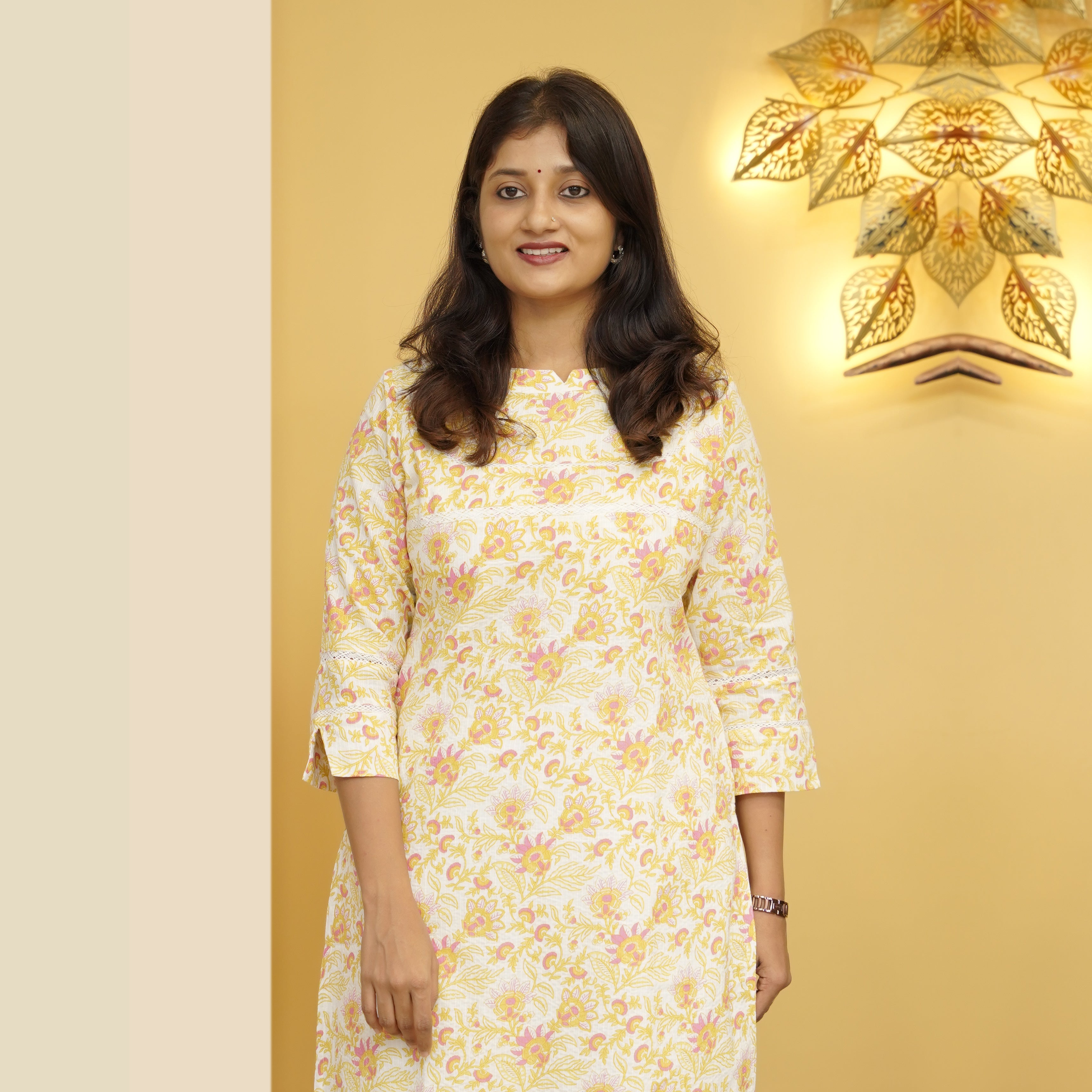 Load image into Gallery viewer, Pure Cotton Kurti-4366