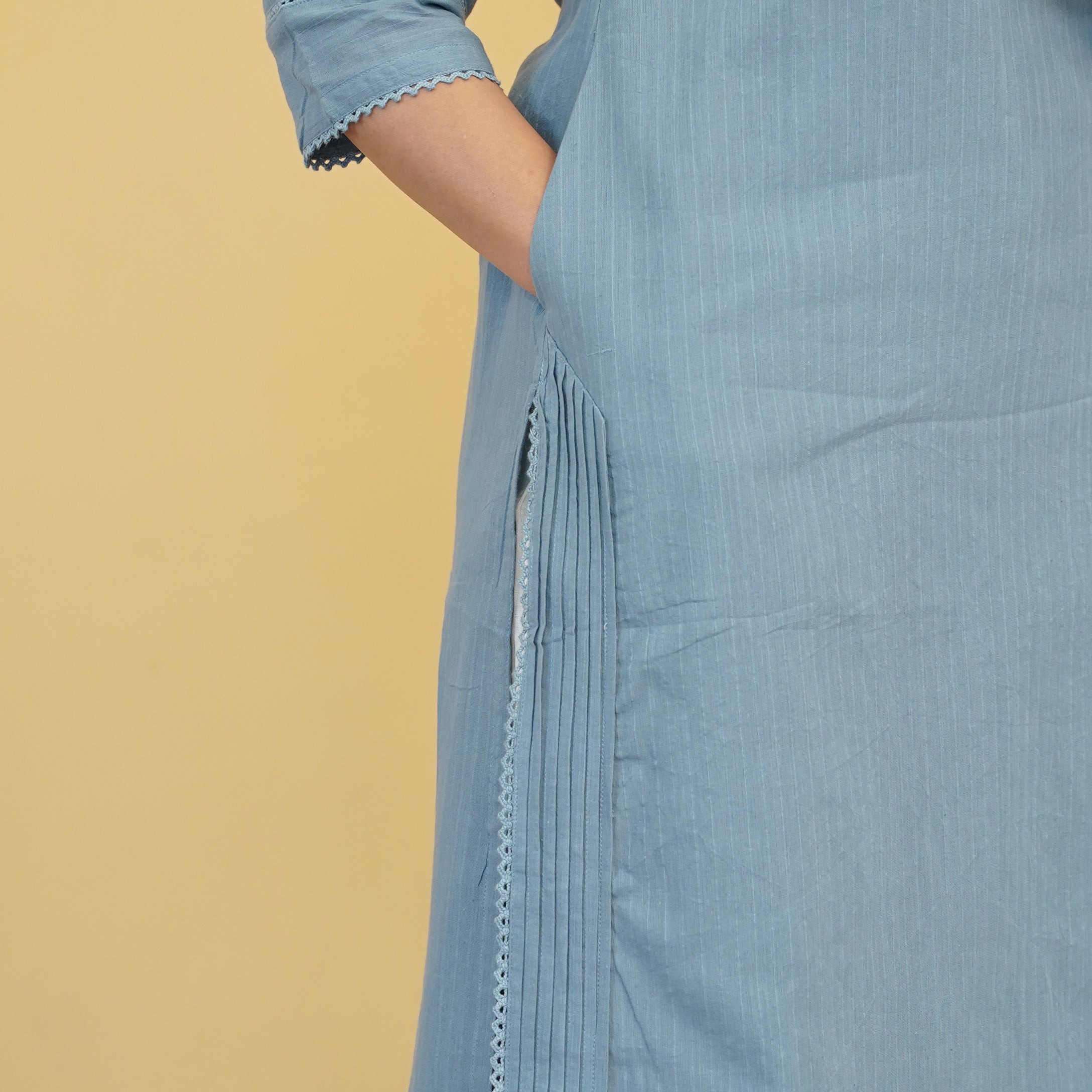 Load image into Gallery viewer, Pure Cotton Kurti-4366