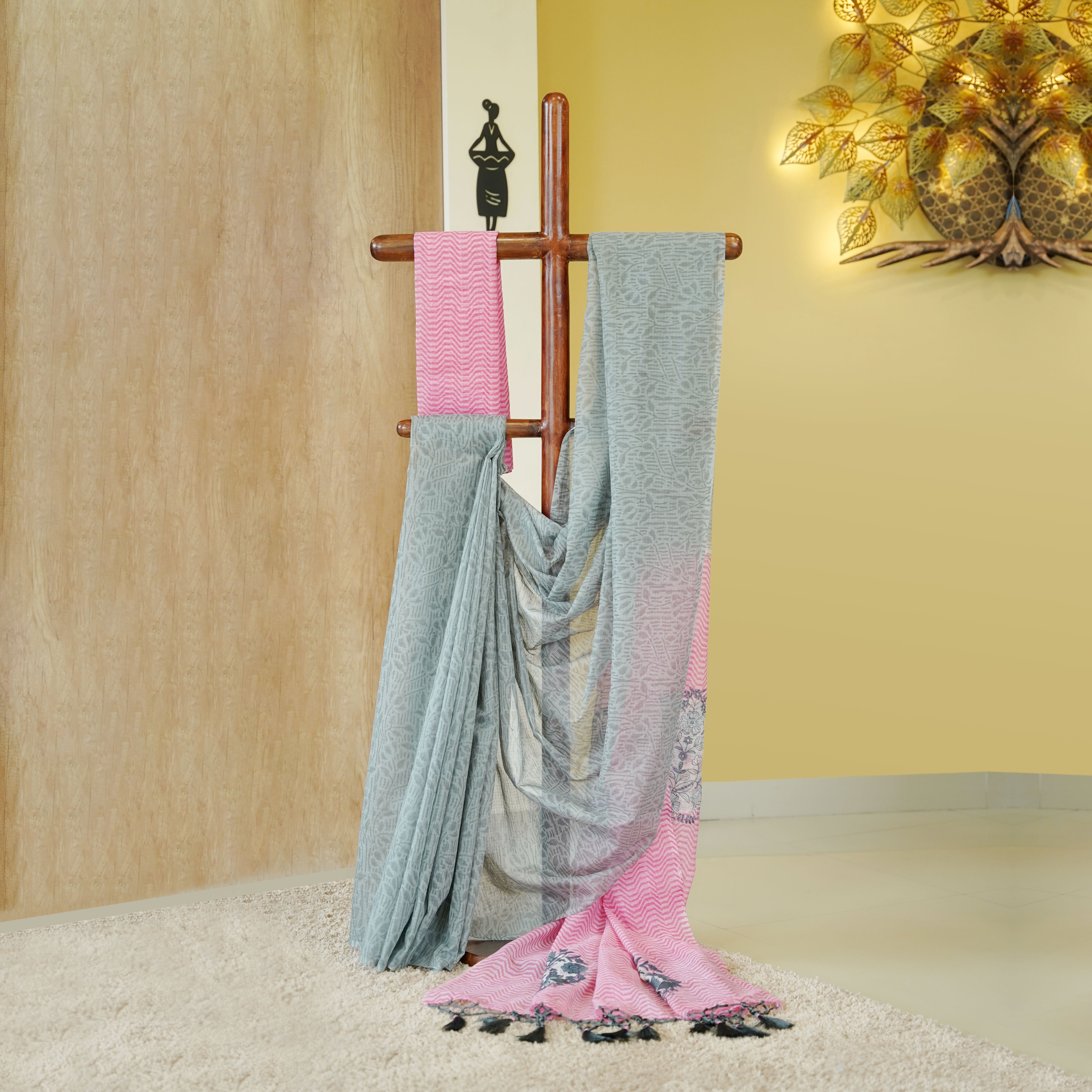 Load image into Gallery viewer, Silky Kota Saree-4786