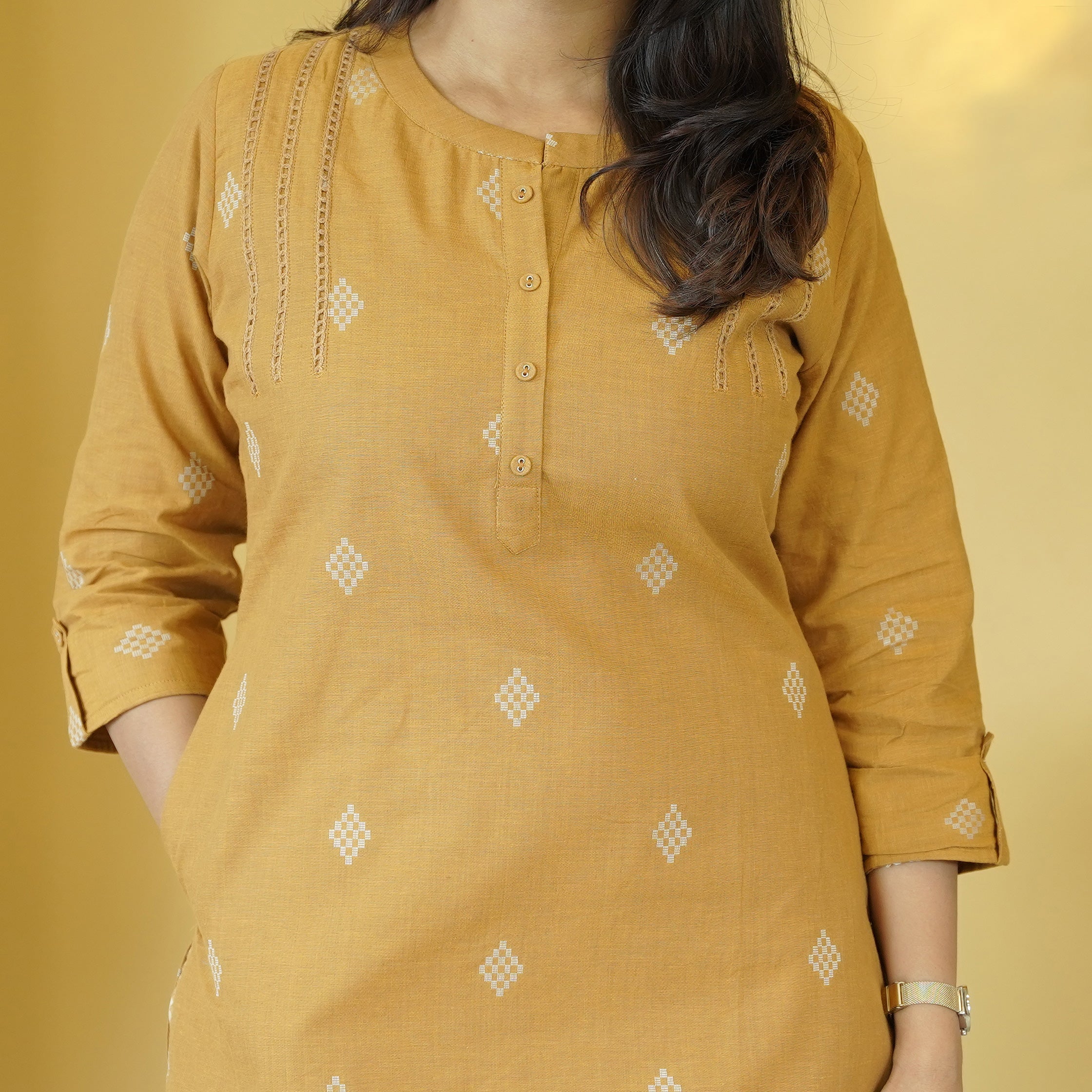 Load image into Gallery viewer, COTTON KURTI - 4366