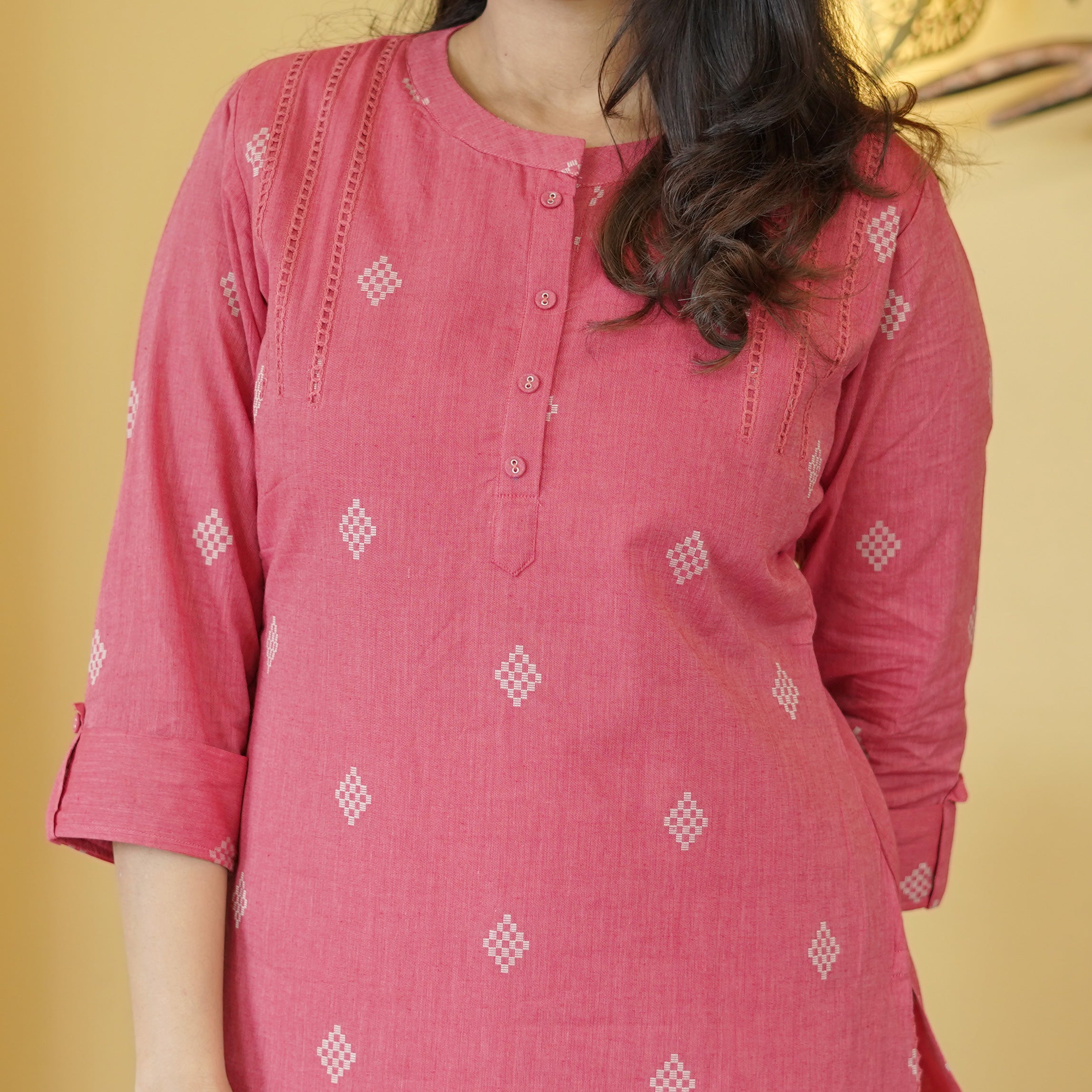 Load image into Gallery viewer, COTTON KURTI - 4366