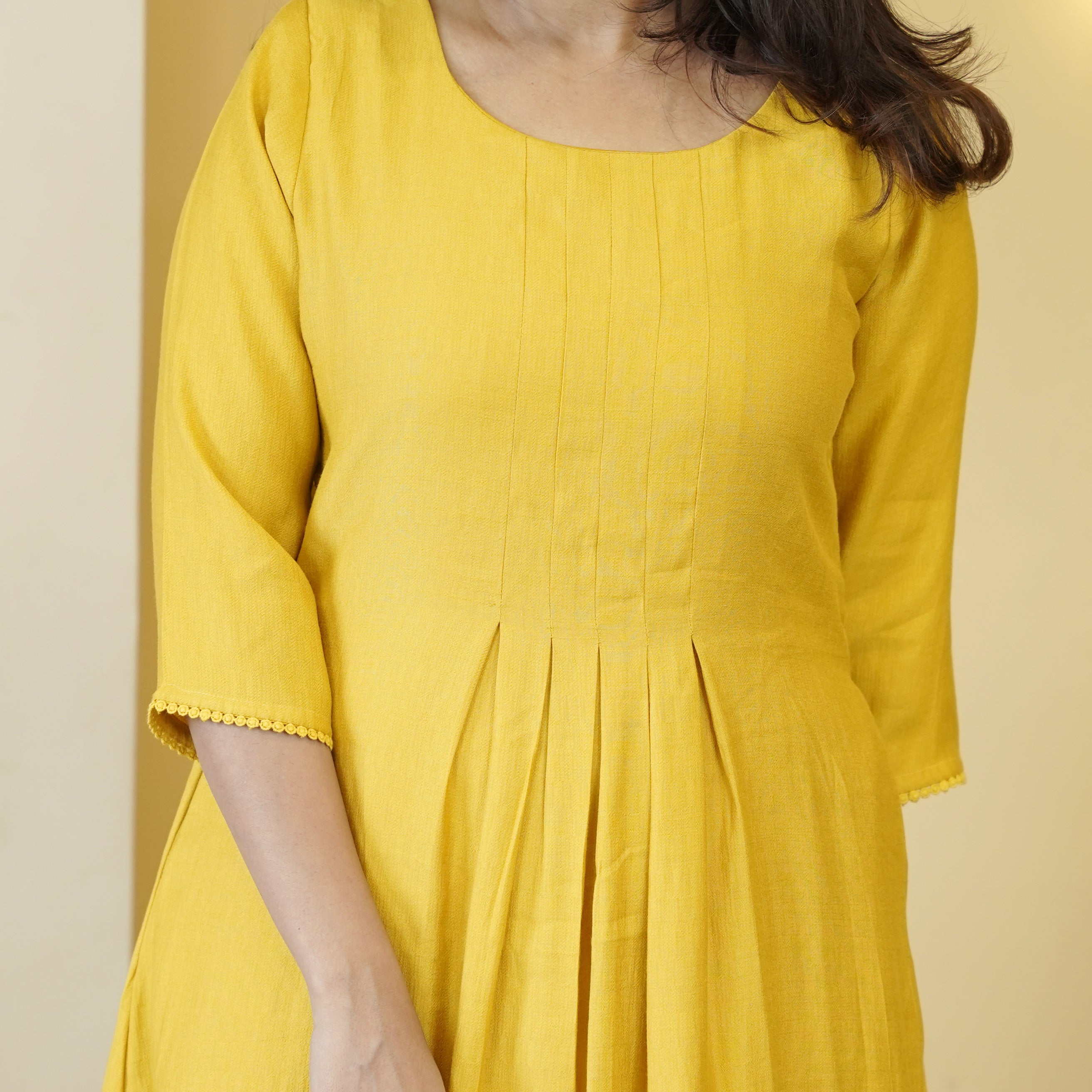 Load image into Gallery viewer, VISCOSE A LINE KURTI- 4366