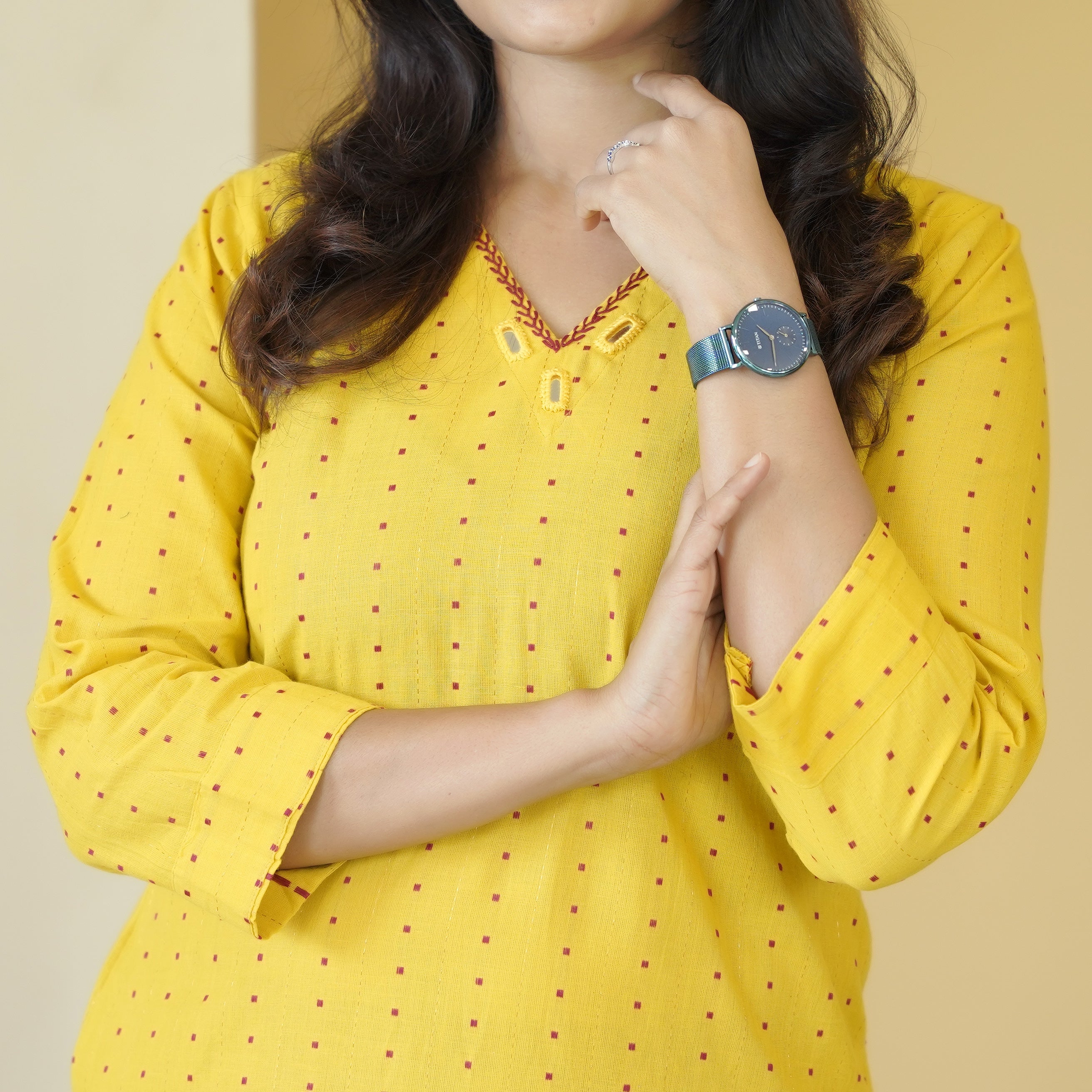 Load image into Gallery viewer, Pure Cotton Kurti-5036