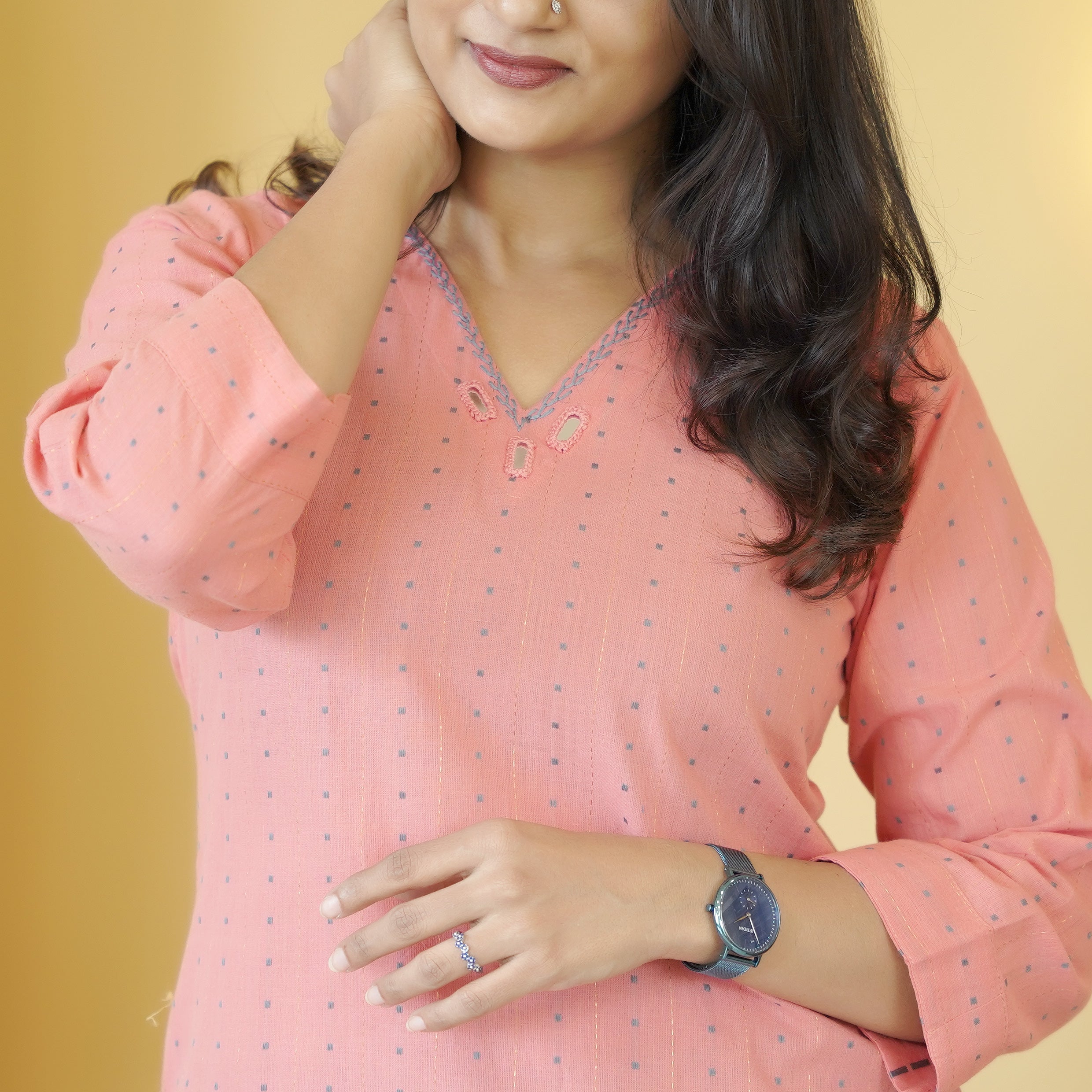 Load image into Gallery viewer, Pure Cotton Kurti-5036