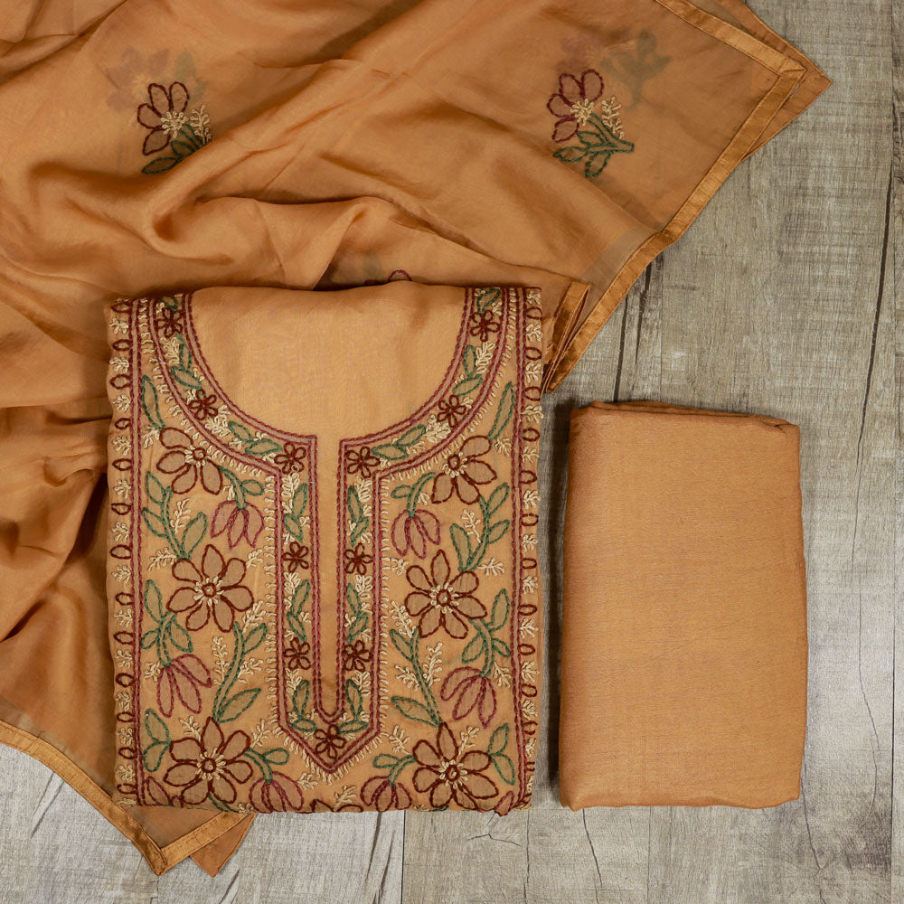 Load image into Gallery viewer, Viscose Organza Unstitched Suit -4016