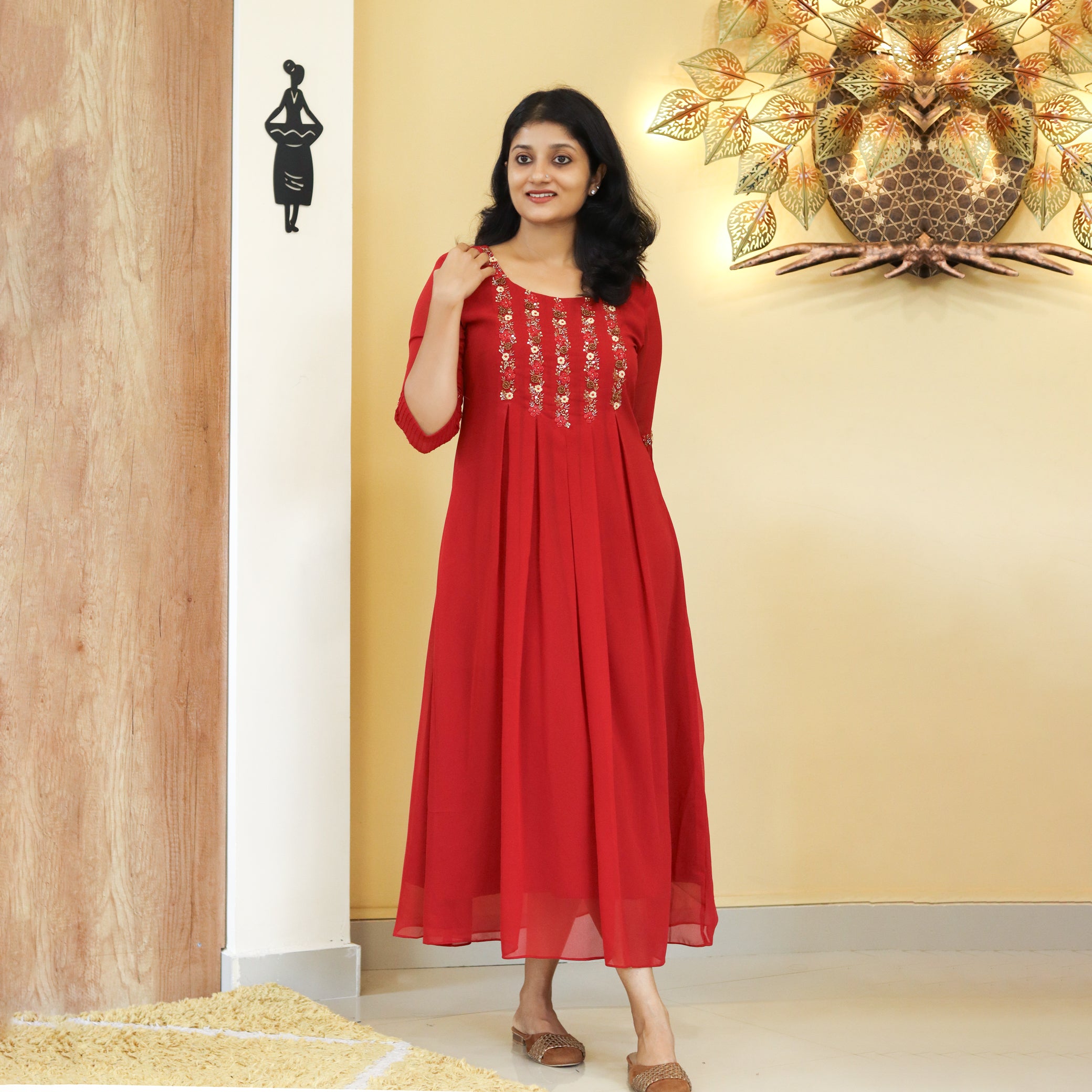 Load image into Gallery viewer, Designer wear kurti -4104(PRE ORDER)