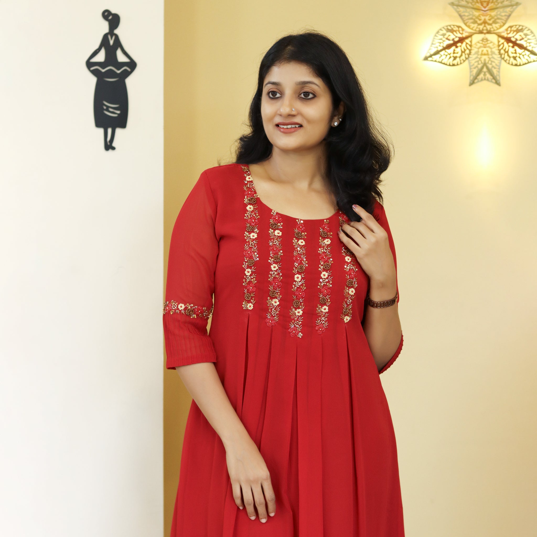 Load image into Gallery viewer, Designer wear kurti -4104(PRE ORDER)