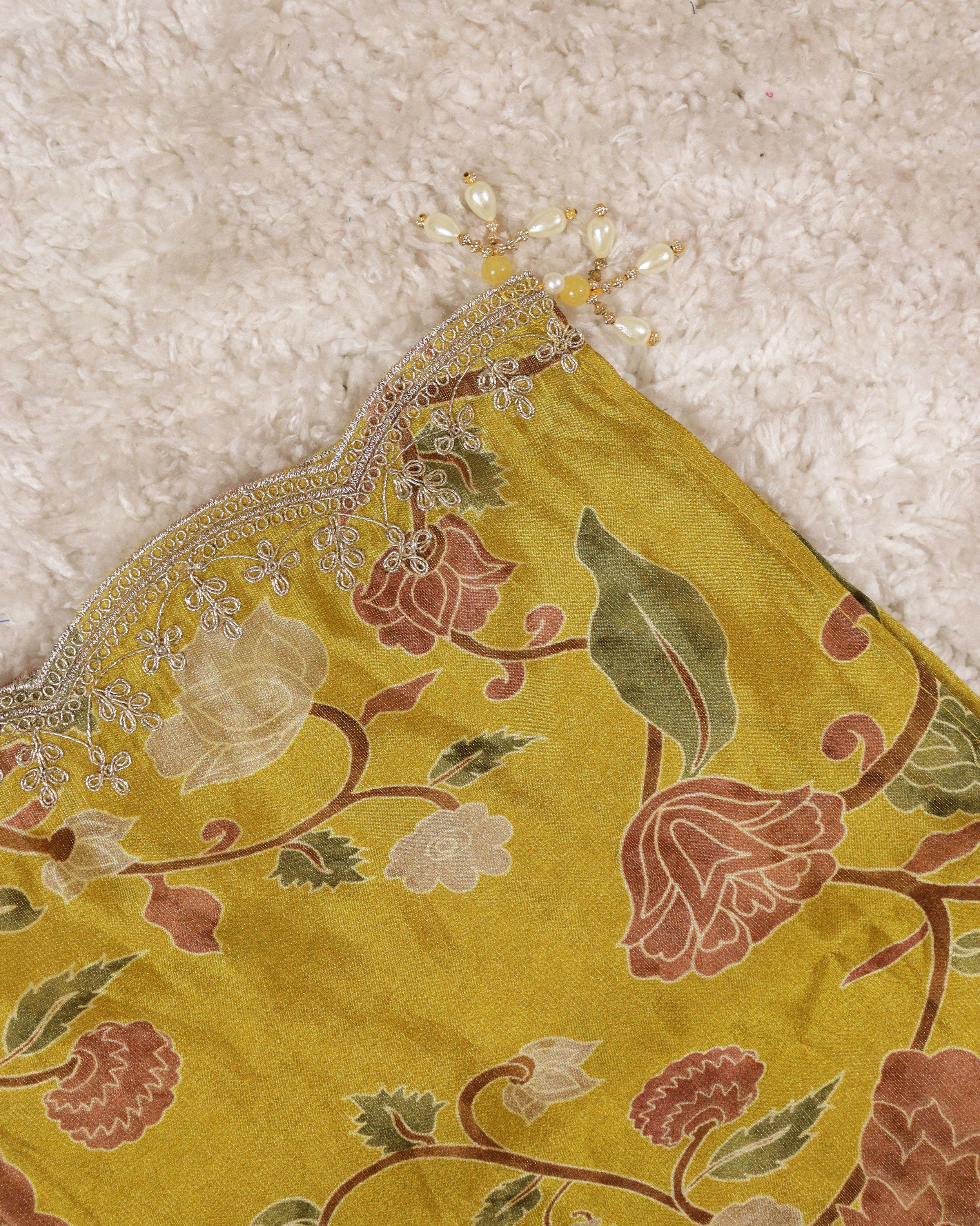 Load image into Gallery viewer, Tissue Organza Unstitched Suit -0941