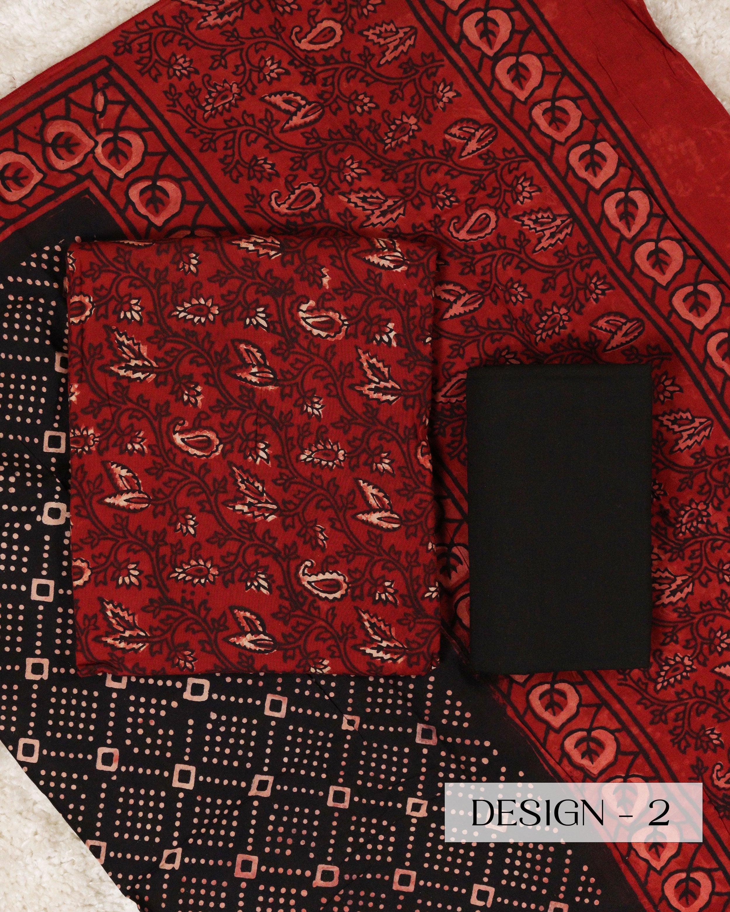 Load image into Gallery viewer, Modal Muslin Silk Unstitched Suit-0935