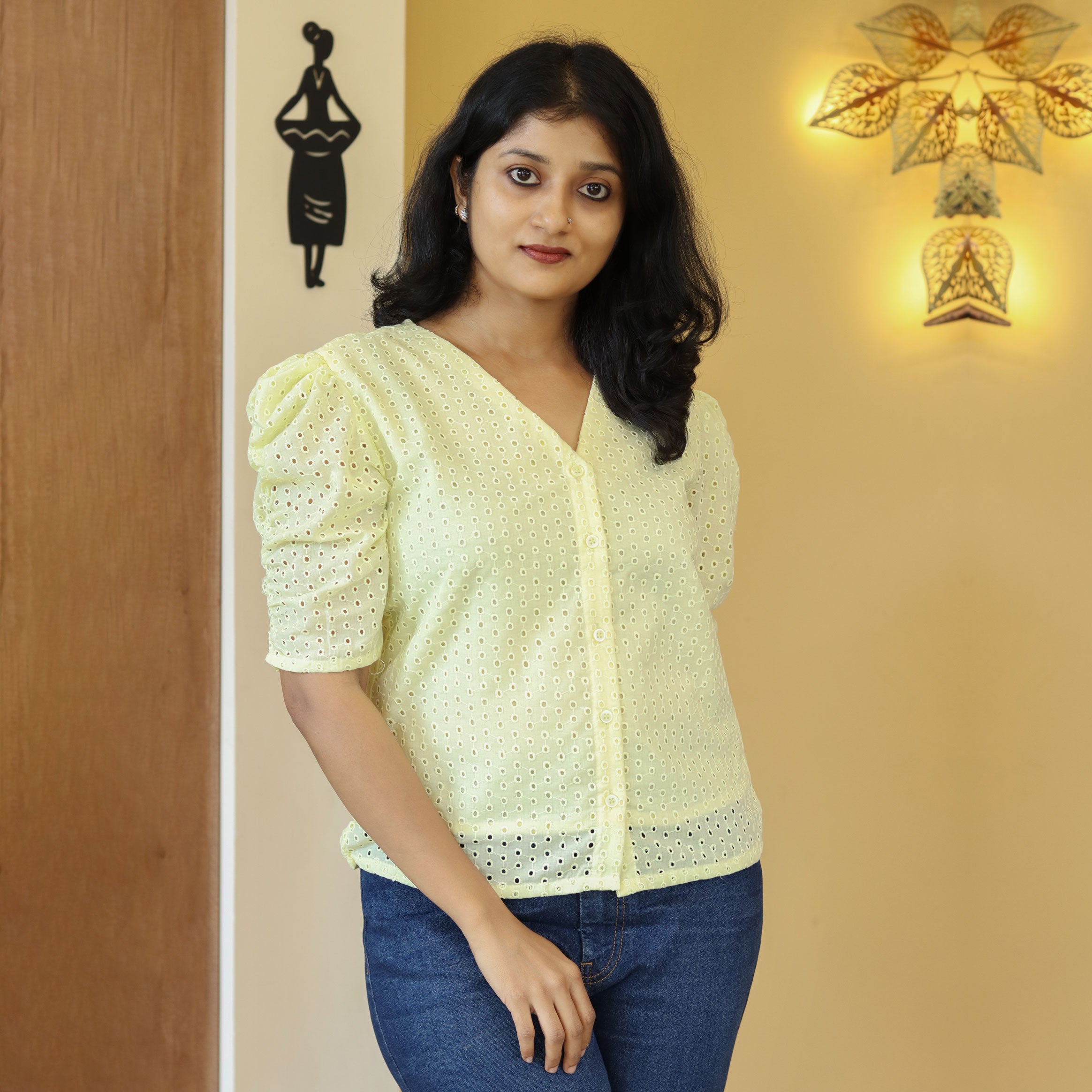 Load image into Gallery viewer, Hakoba Crop Top-4181 ( PRE-ORDER)