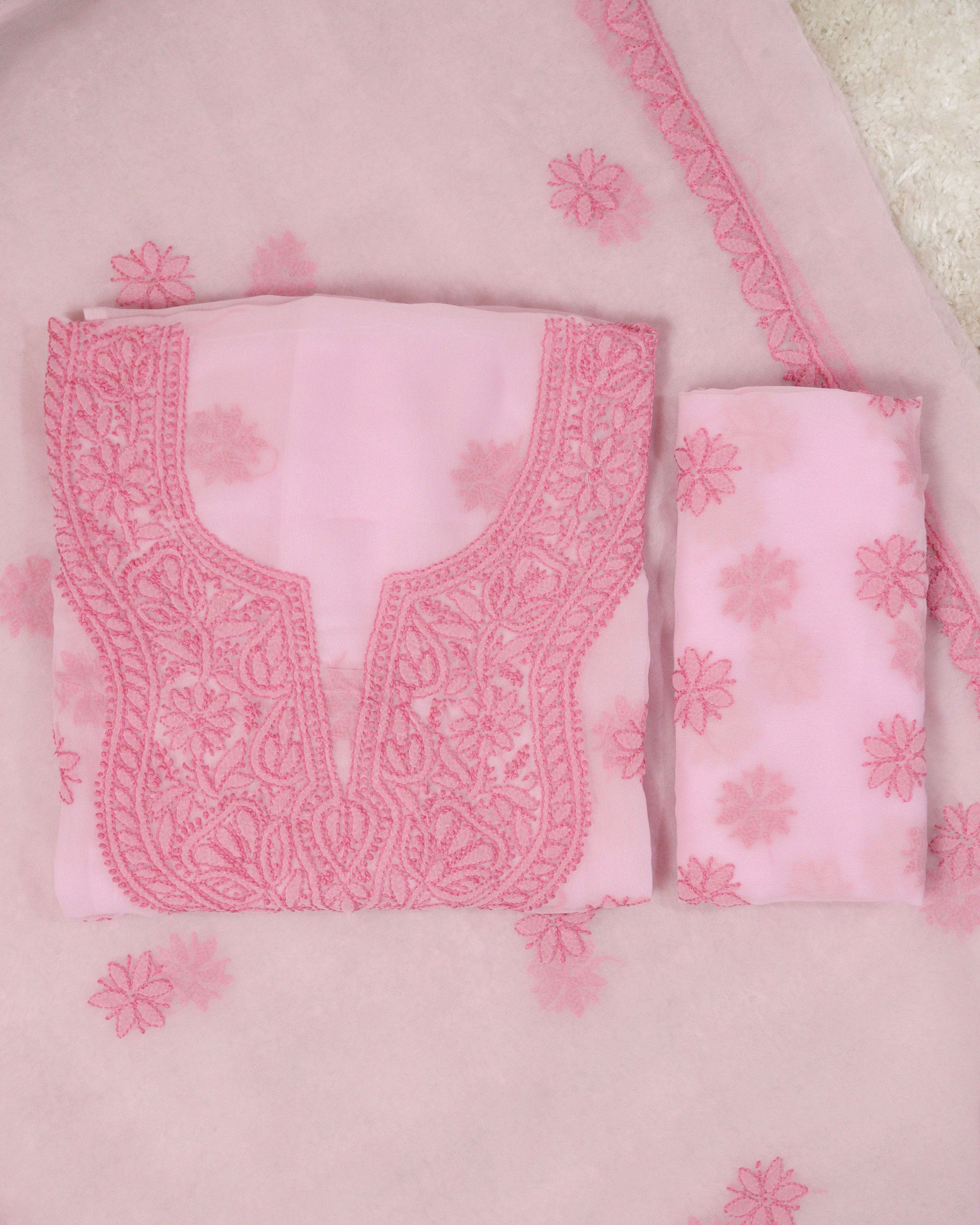 Load image into Gallery viewer, Georgette Unstitched Suit- 1011