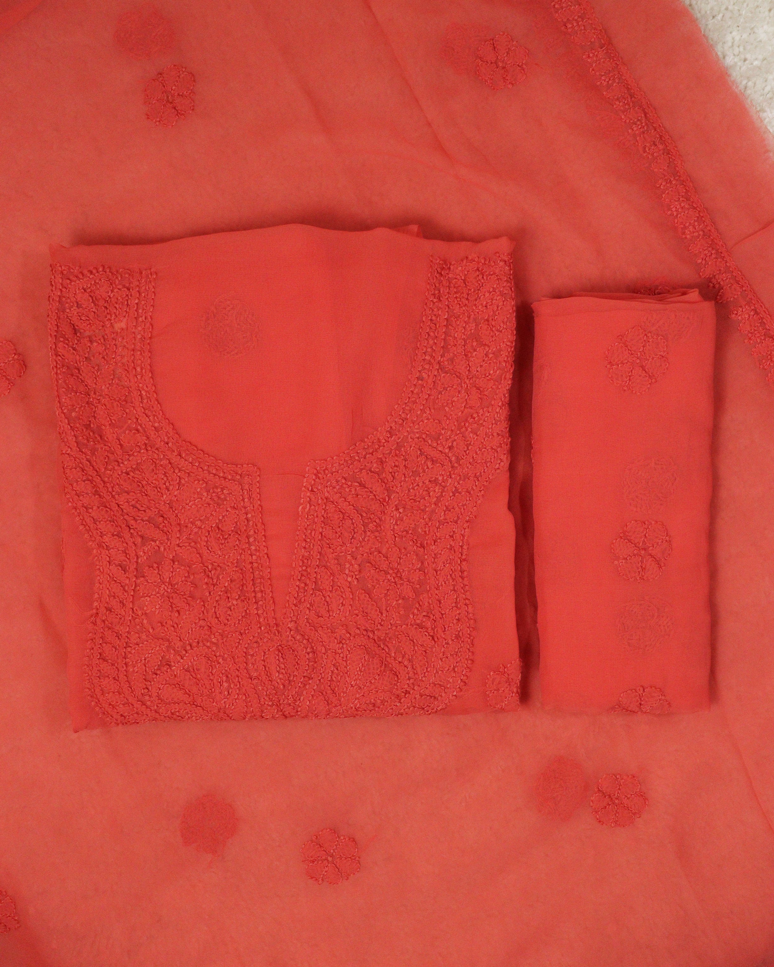 Load image into Gallery viewer, Georgette Unstitched Suit- 1011