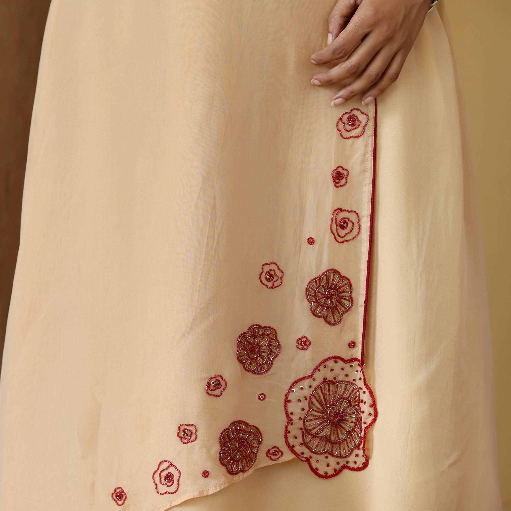 Load image into Gallery viewer, Pure Organza Designer Kurti(PRE-ORDER)-4102