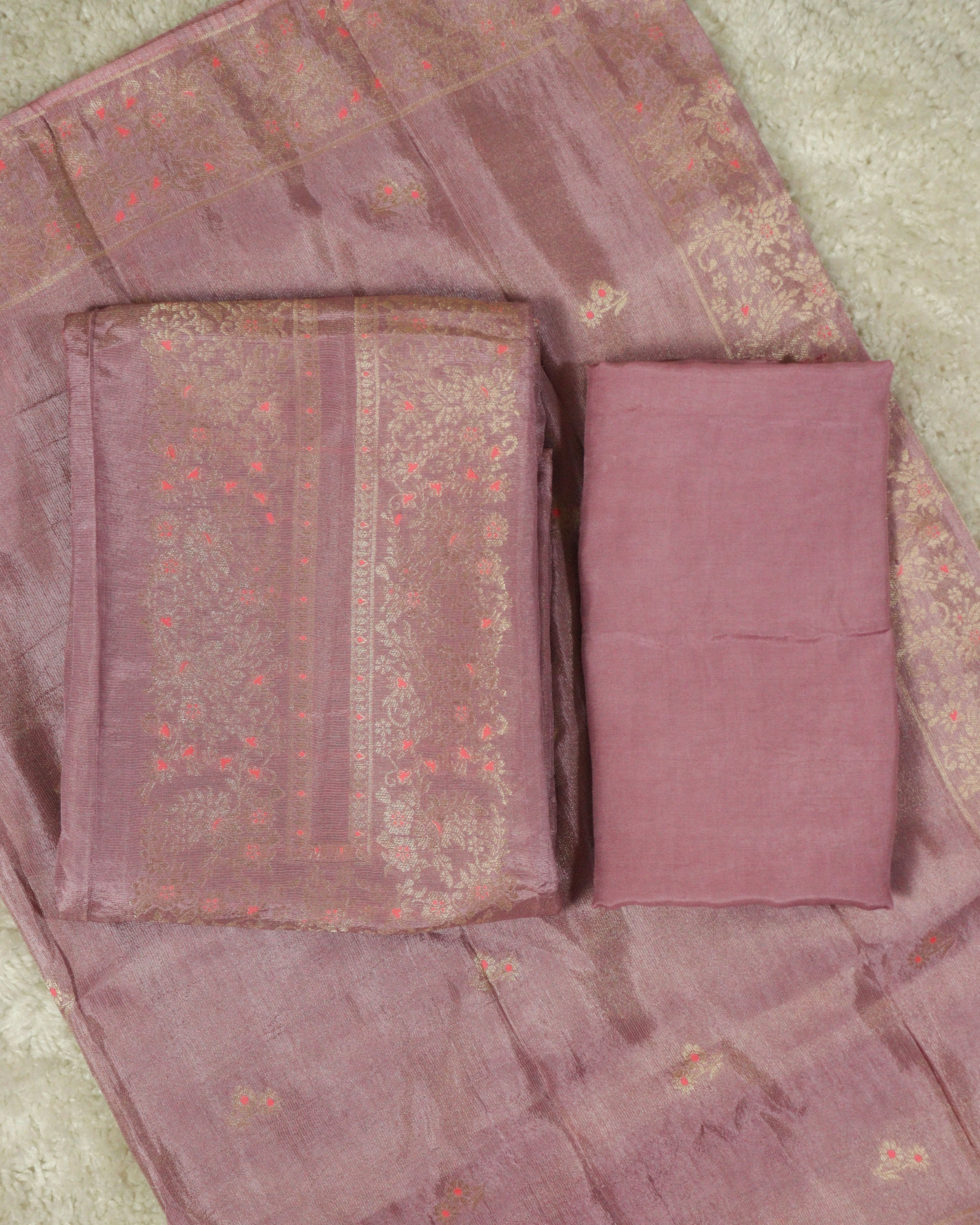 Load image into Gallery viewer, Banarasi Unstitched Suit-1106