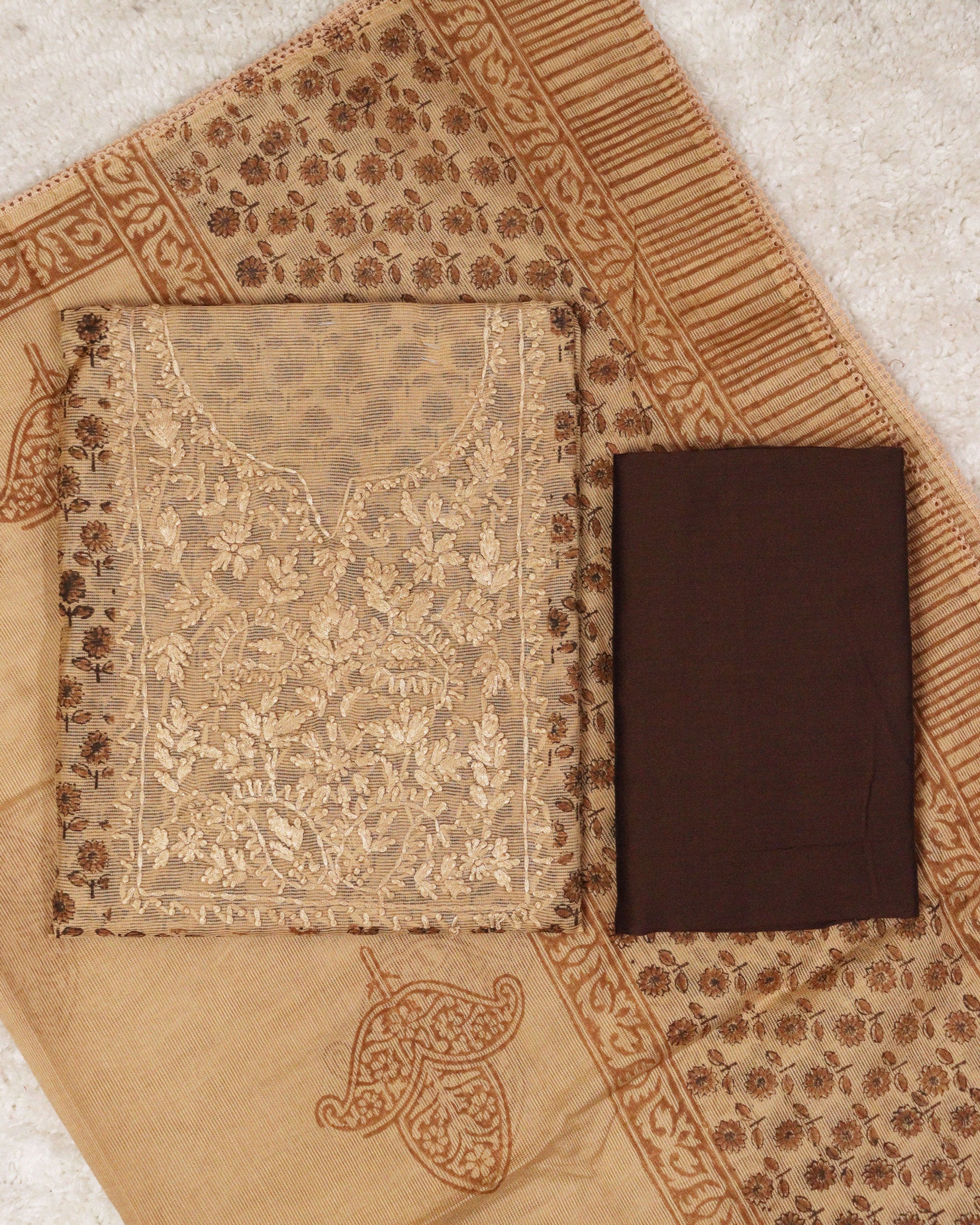 Load image into Gallery viewer, Net Kota Unstitched Suit-0090