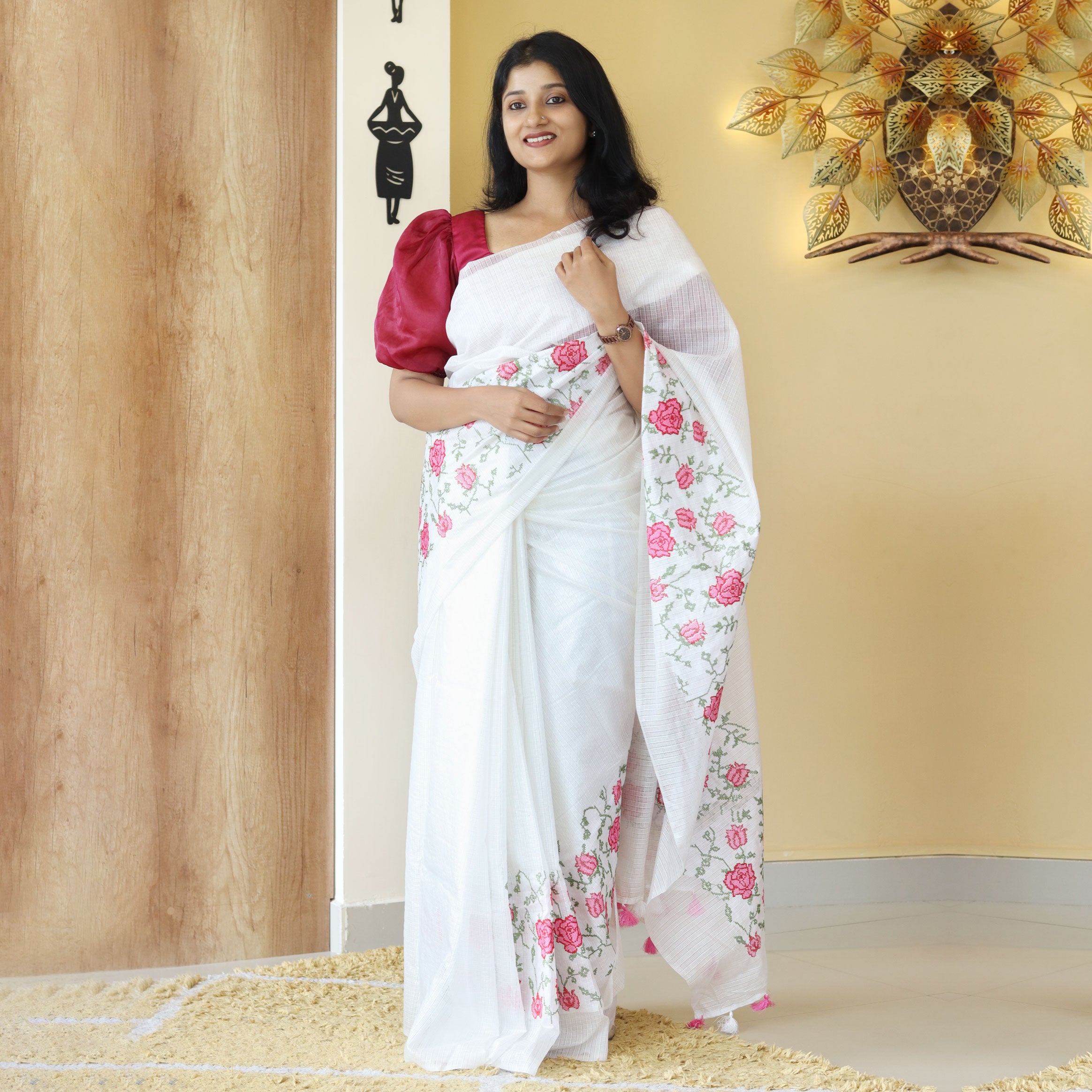 Load image into Gallery viewer, Silky Kotta Saree -4232(PRE ORDER )