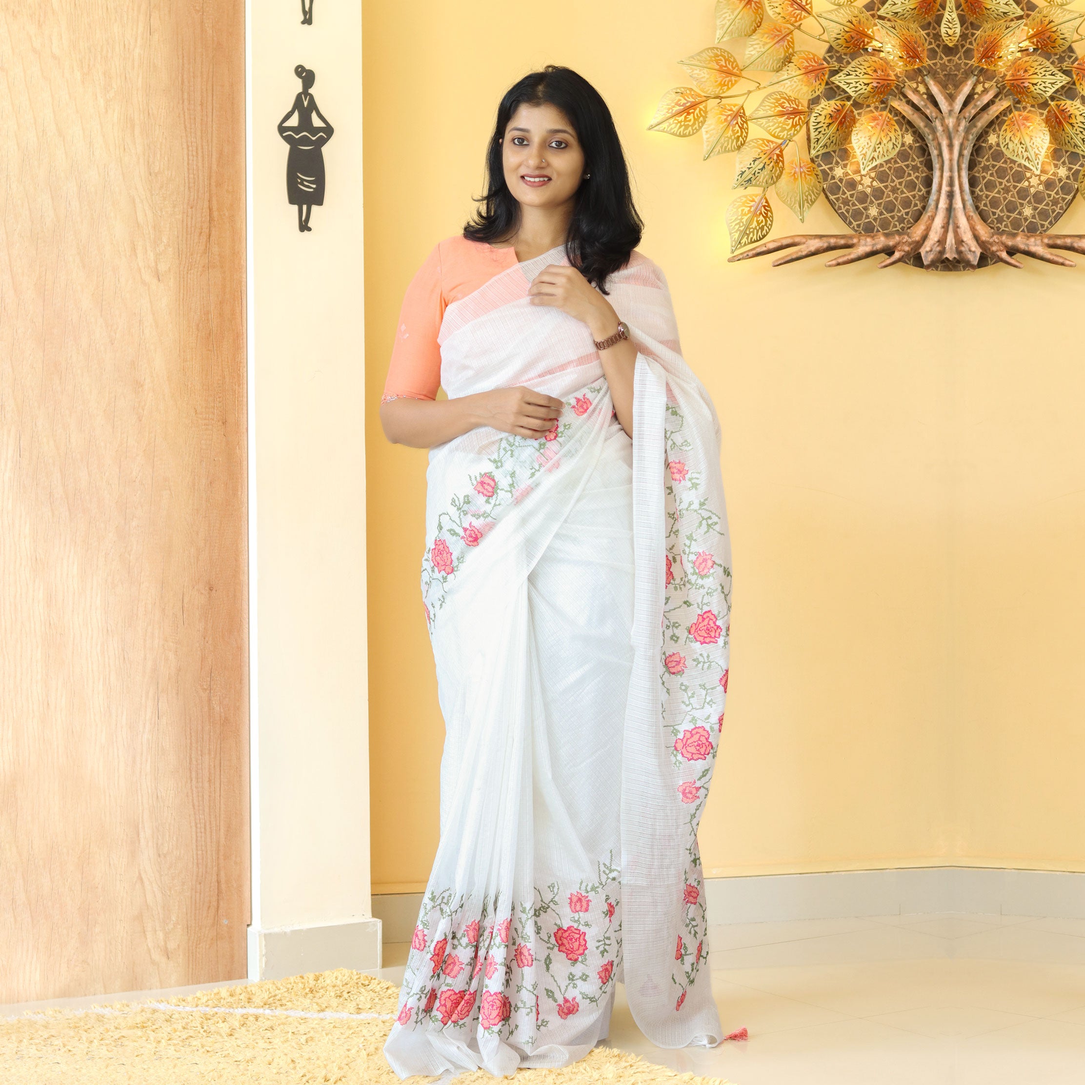 Load image into Gallery viewer, Silky Kotta Saree -4232(PRE ORDER )