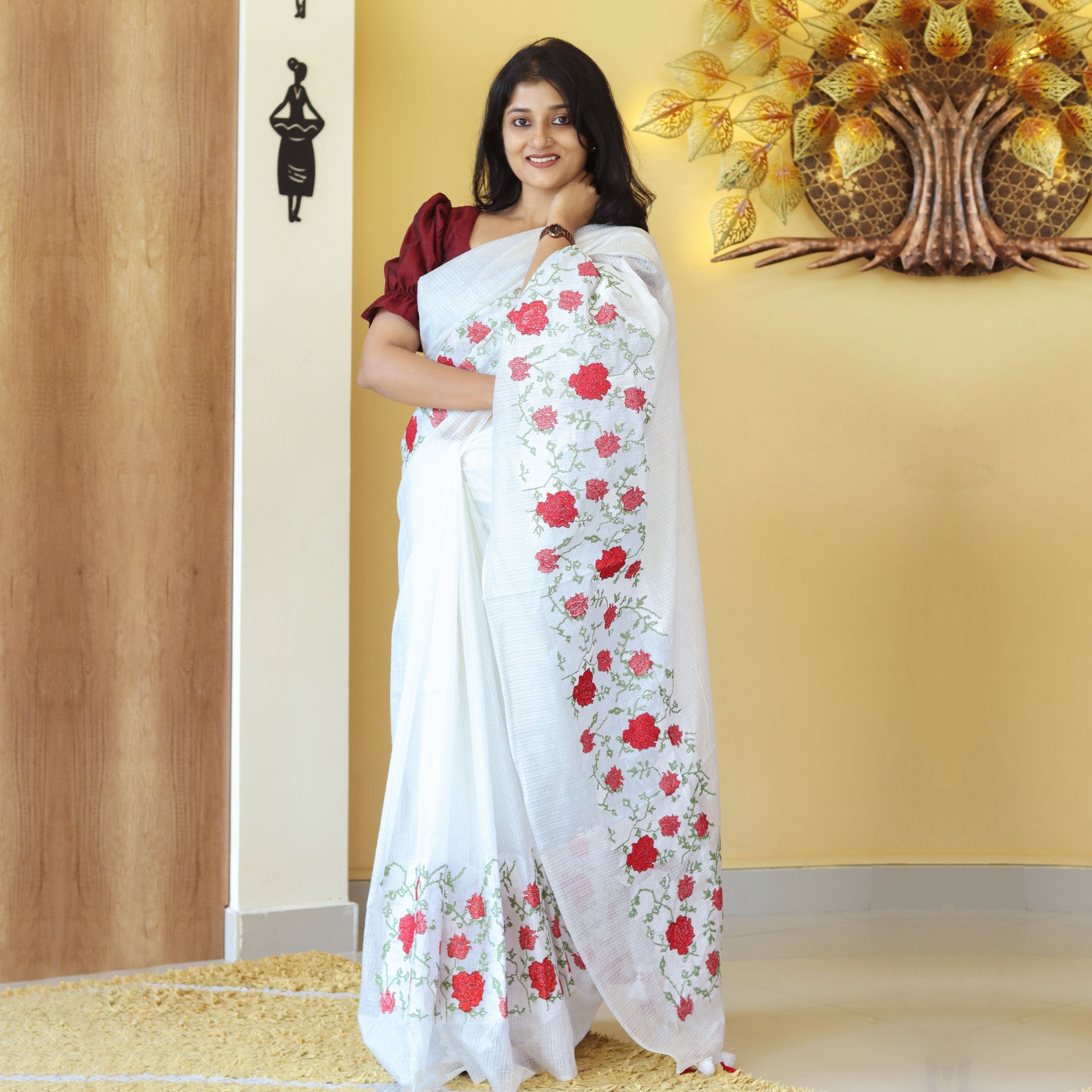 Load image into Gallery viewer, Silky Kotta Saree -4232(PRE ORDER )