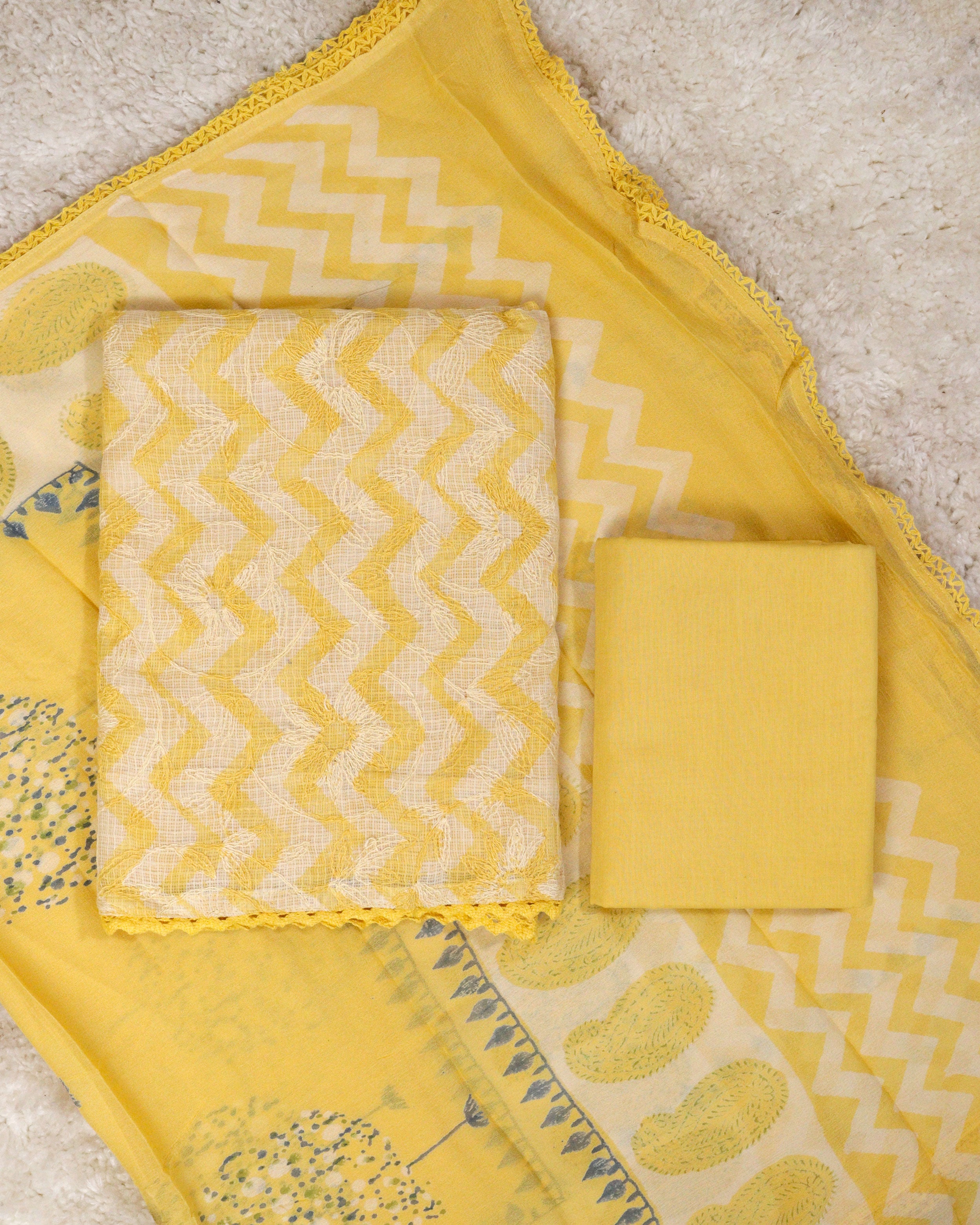 Load image into Gallery viewer, Tepchi Kota Unstitched Suit-1201