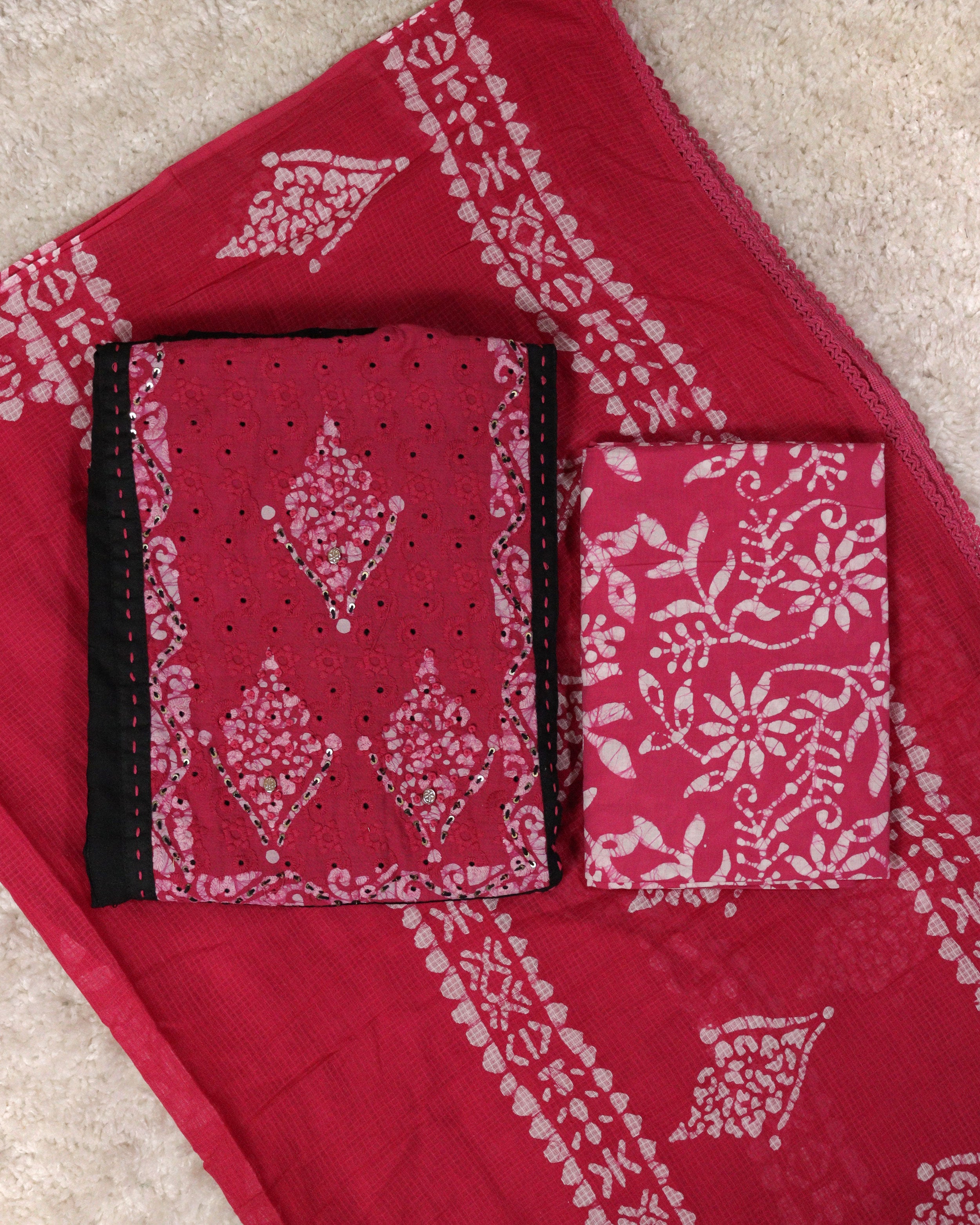 Load image into Gallery viewer, Pure Cotton Unstitched Suit-1202