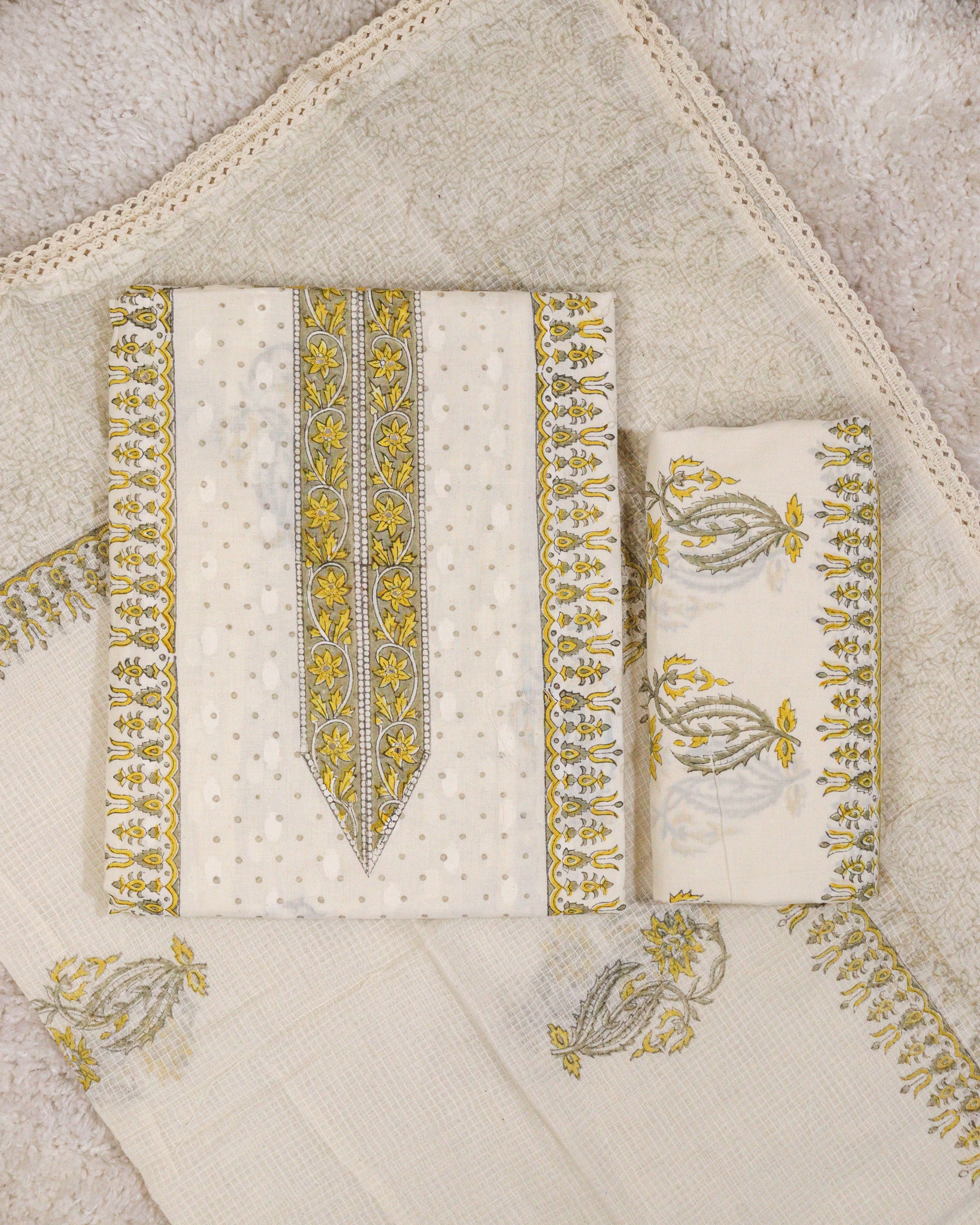 Load image into Gallery viewer, Pure Cotton Unstitched Suit-1287