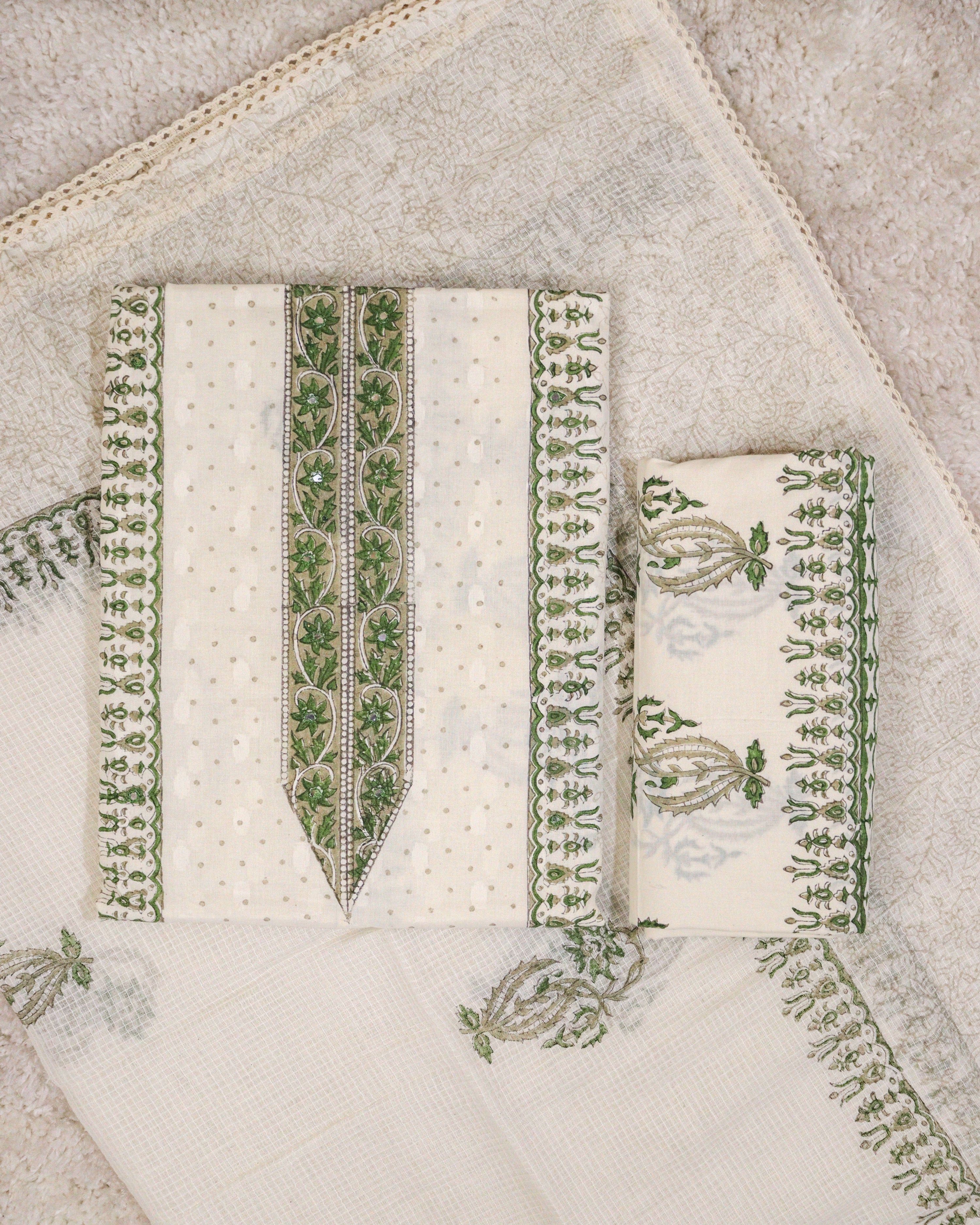 Load image into Gallery viewer, Pure Cotton Unstitched Suit-1287