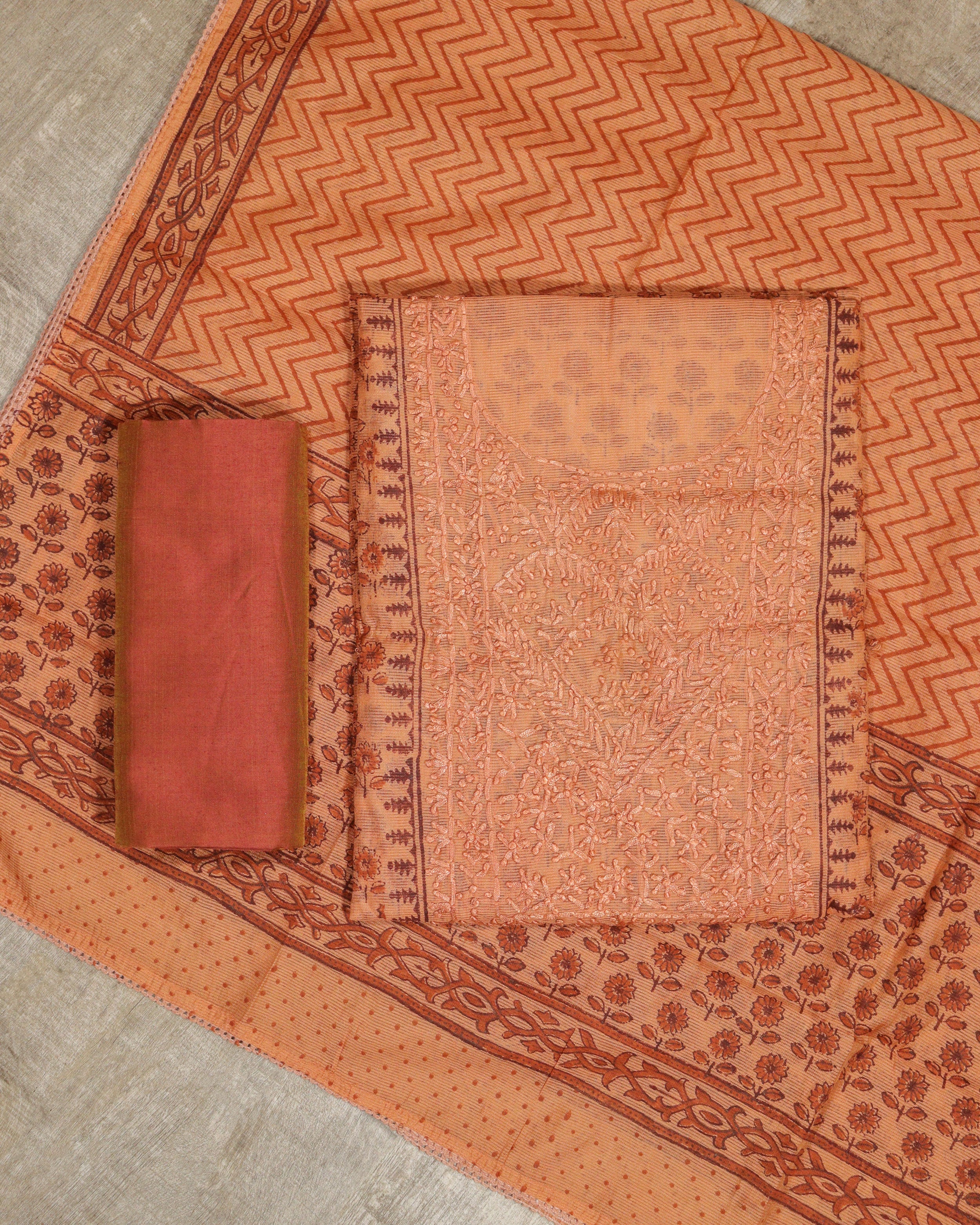 Load image into Gallery viewer, Net Kota Unstitched Suit-1495