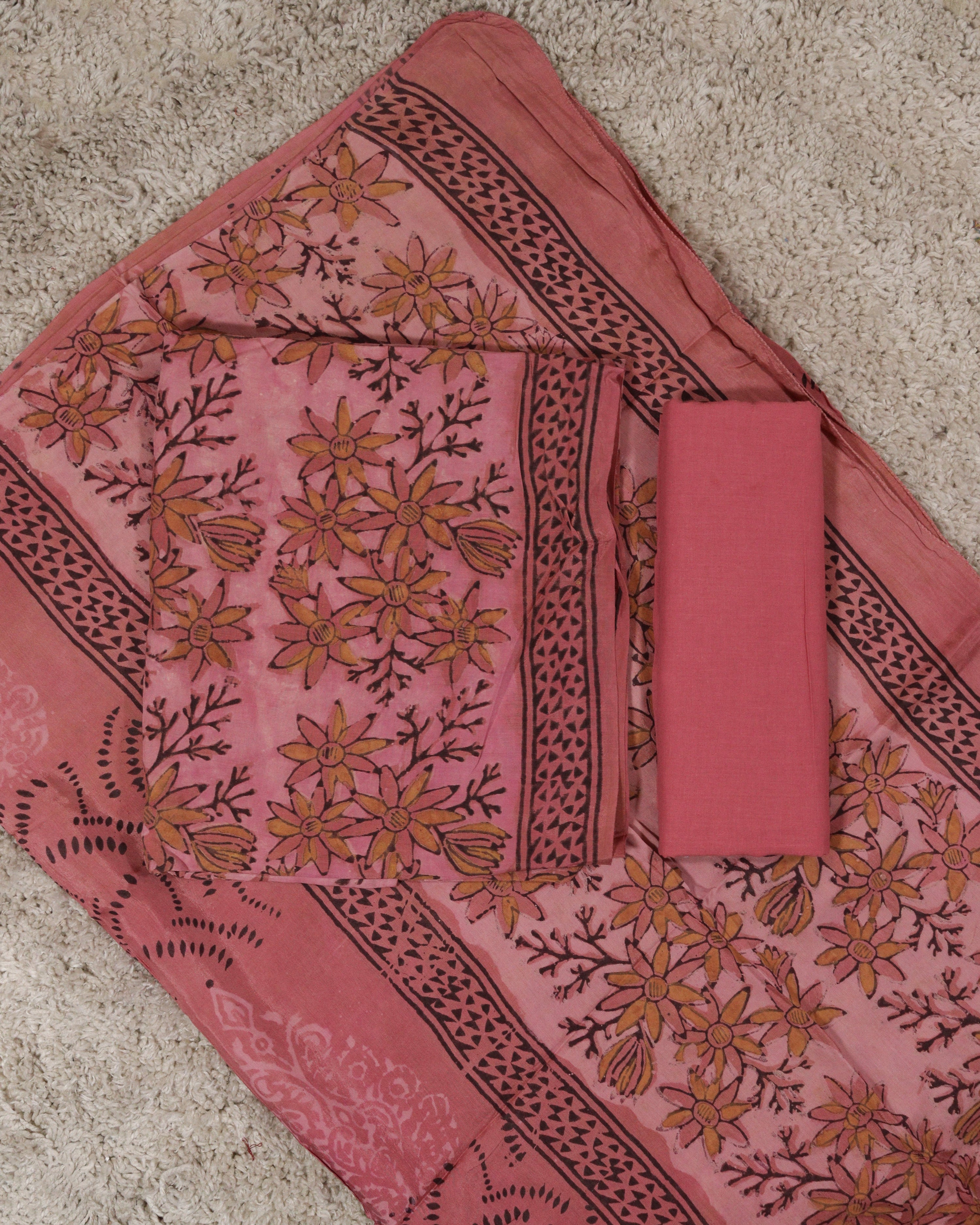 Load image into Gallery viewer, Modal Muslin Unstitched Suit-5623