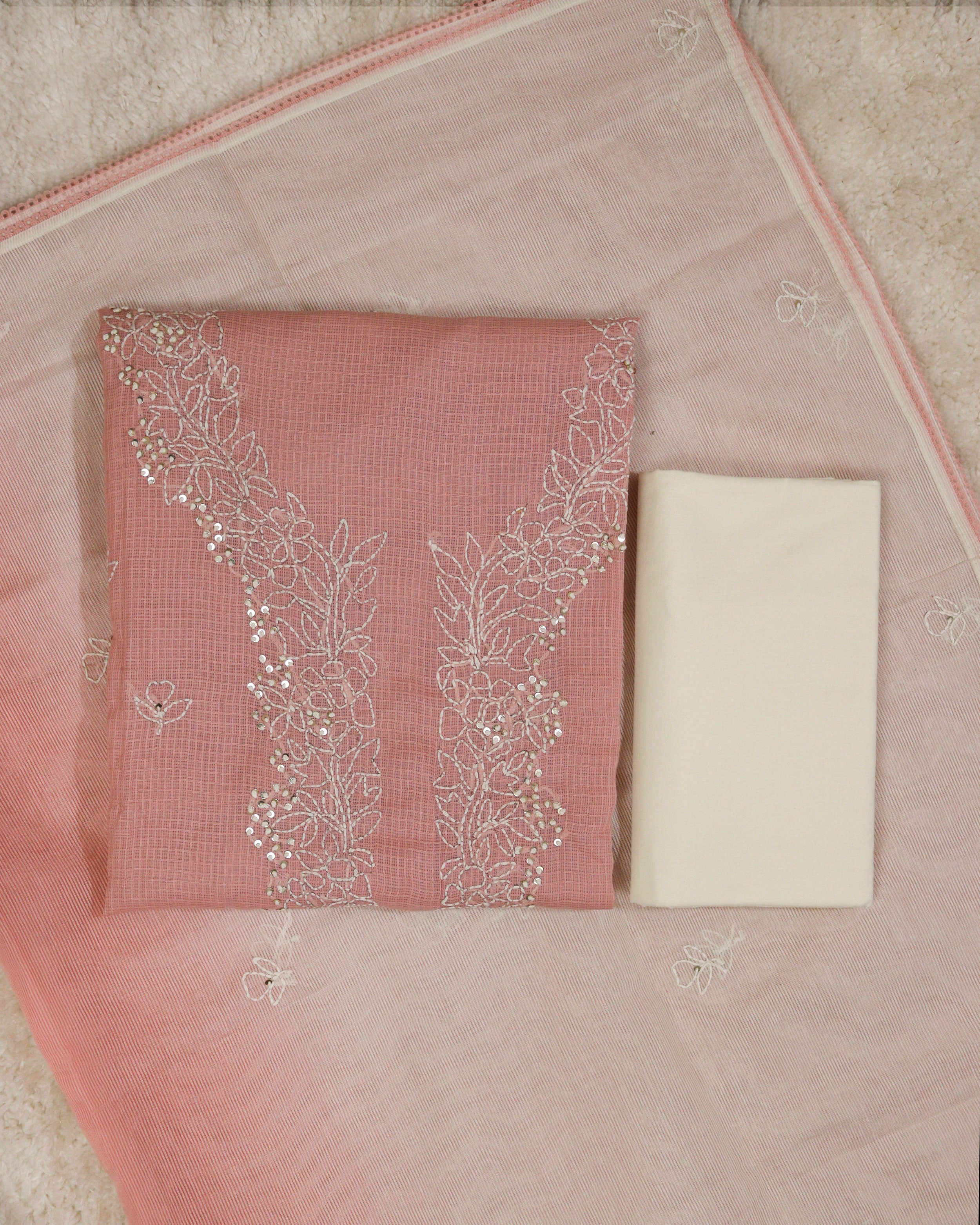 Load image into Gallery viewer, Soft Kota Doria Unstitched Suit-1620