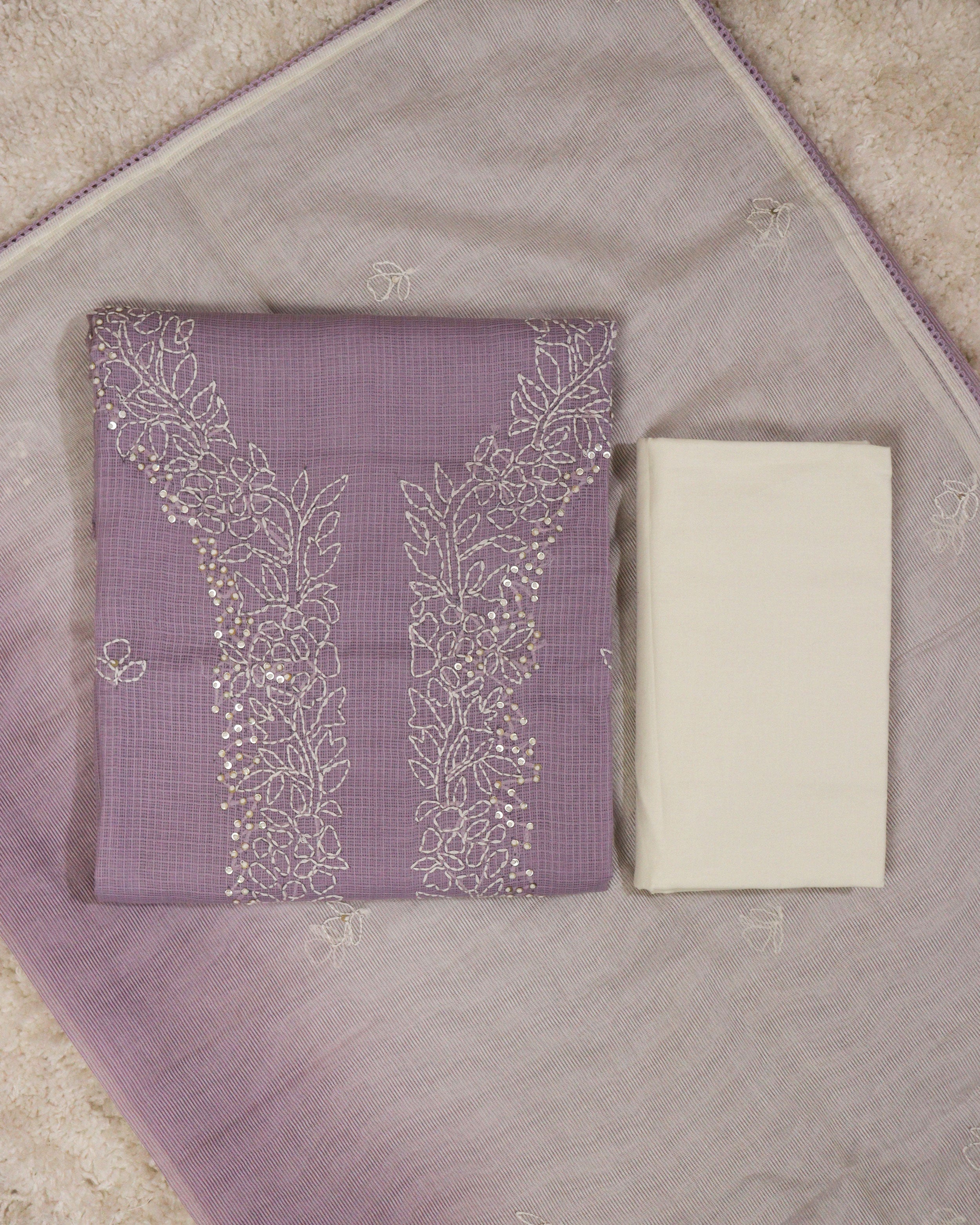 Load image into Gallery viewer, Soft Kota Doria Unstitched Suit-1620