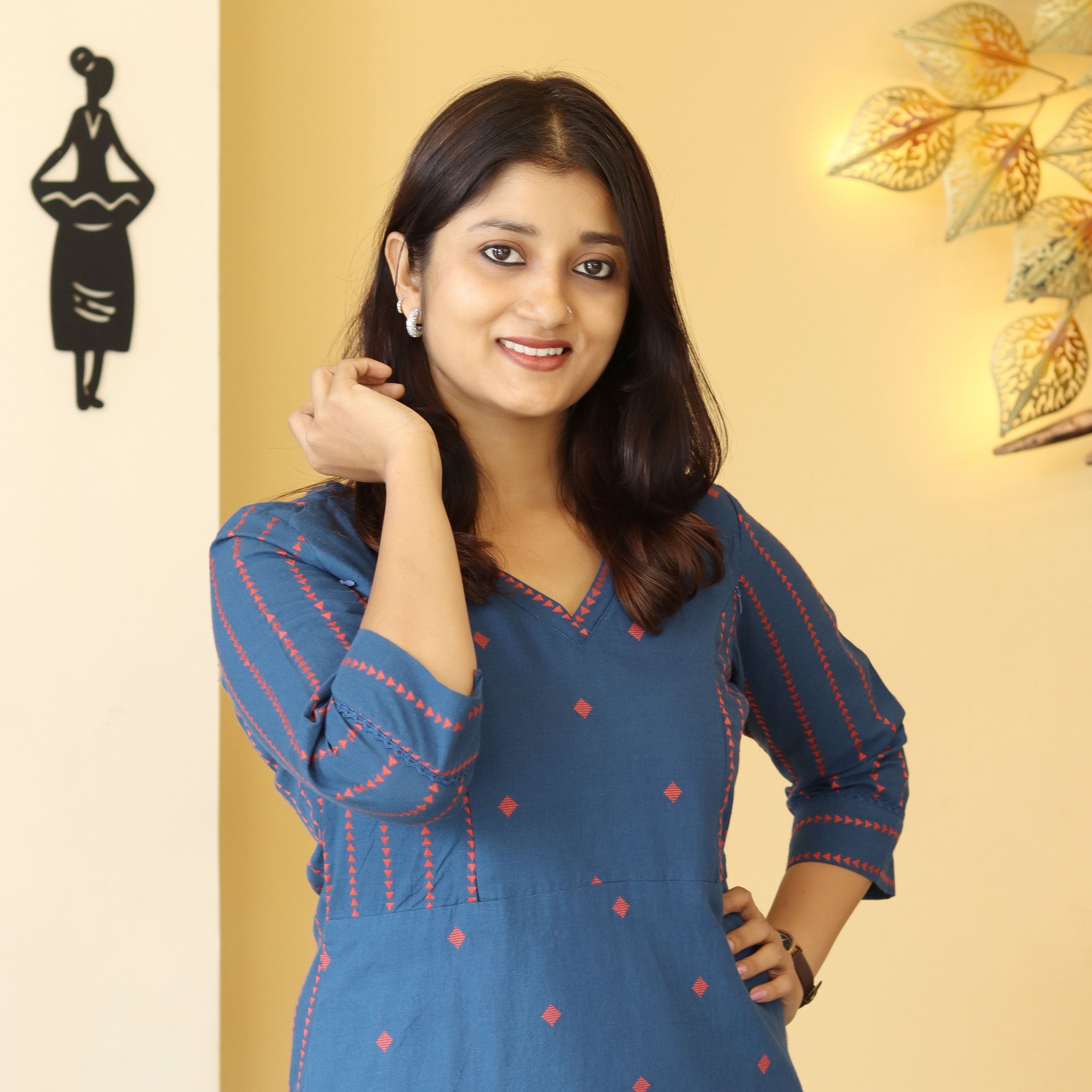 Load image into Gallery viewer, Pure Cotton Kurti 4127