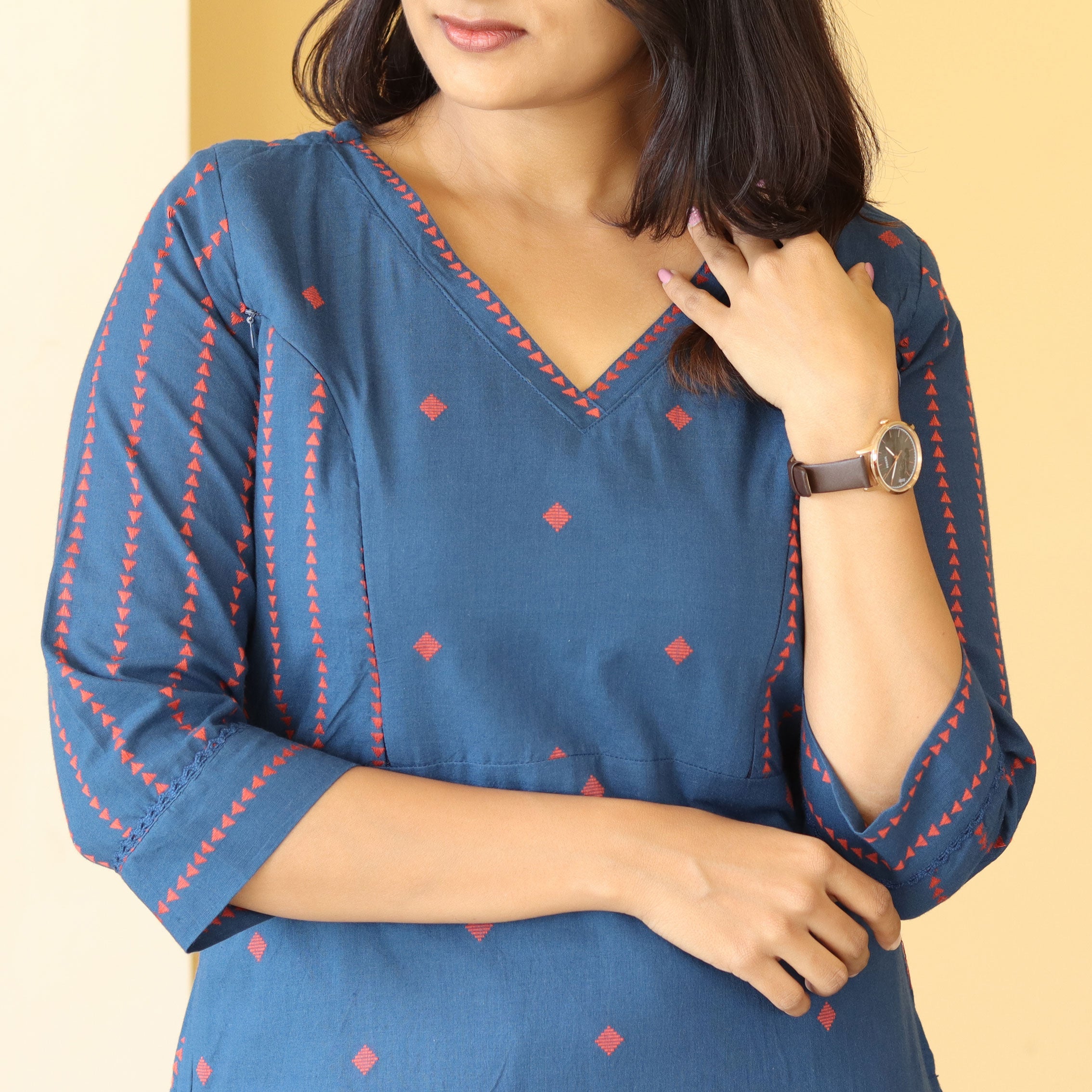 Load image into Gallery viewer, Pure Cotton Kurti 4127