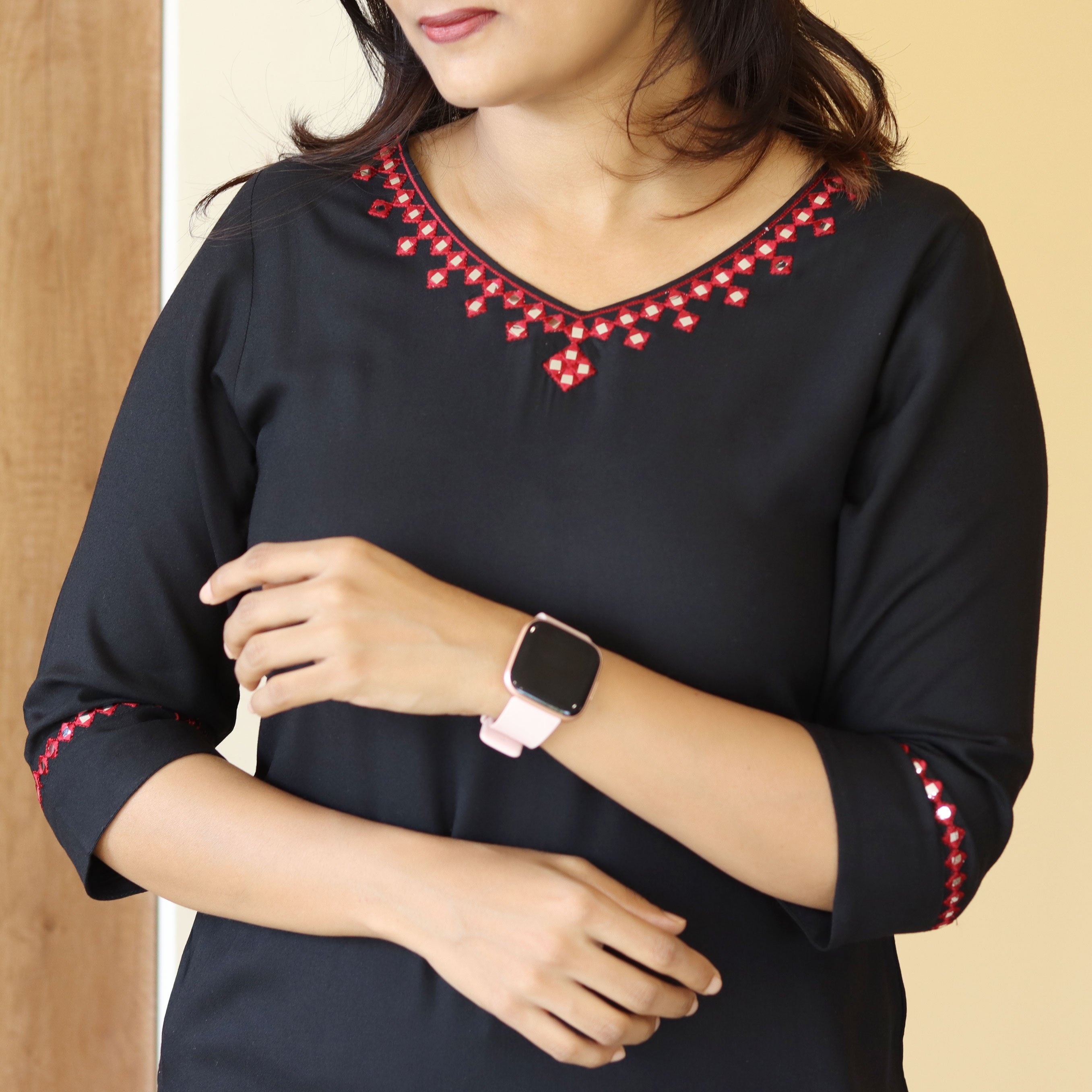 Load image into Gallery viewer, Rayon Kurti-3741