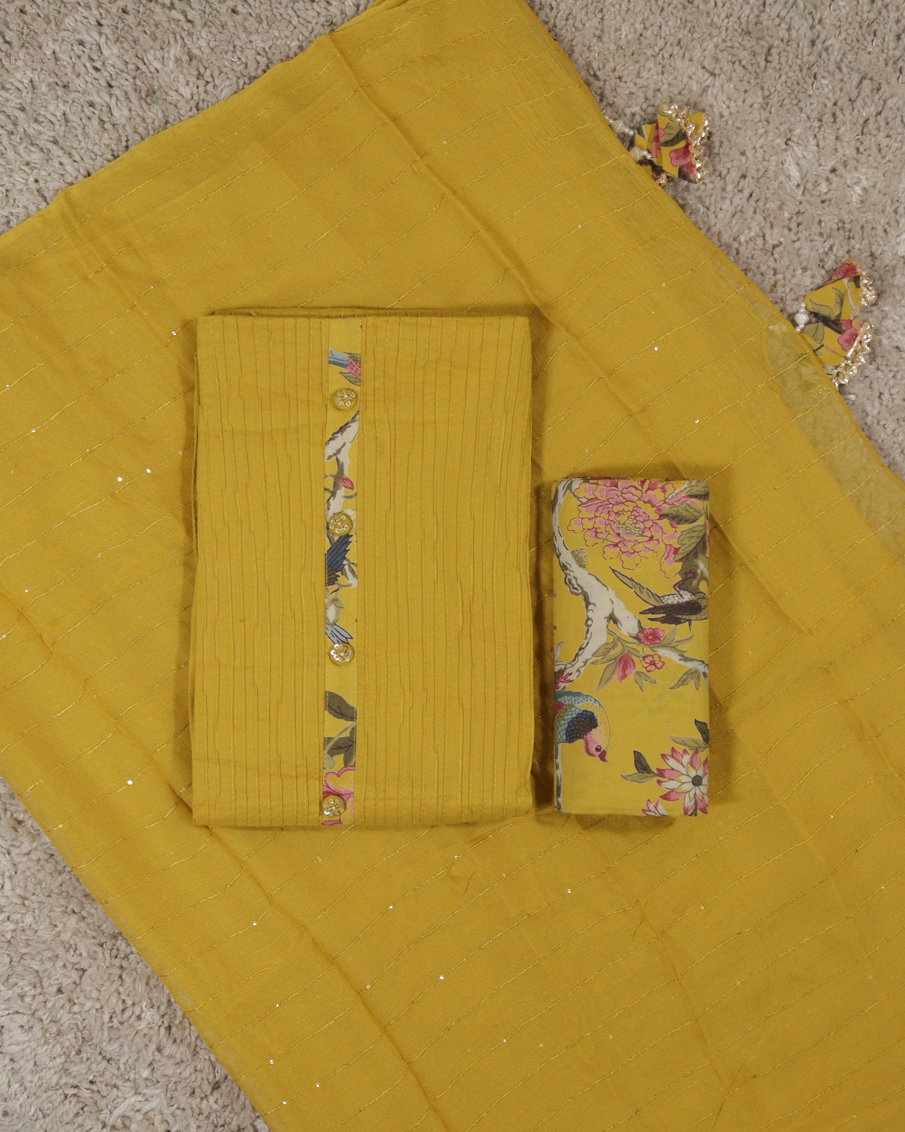 Load image into Gallery viewer, Cotton Unstitched Suit