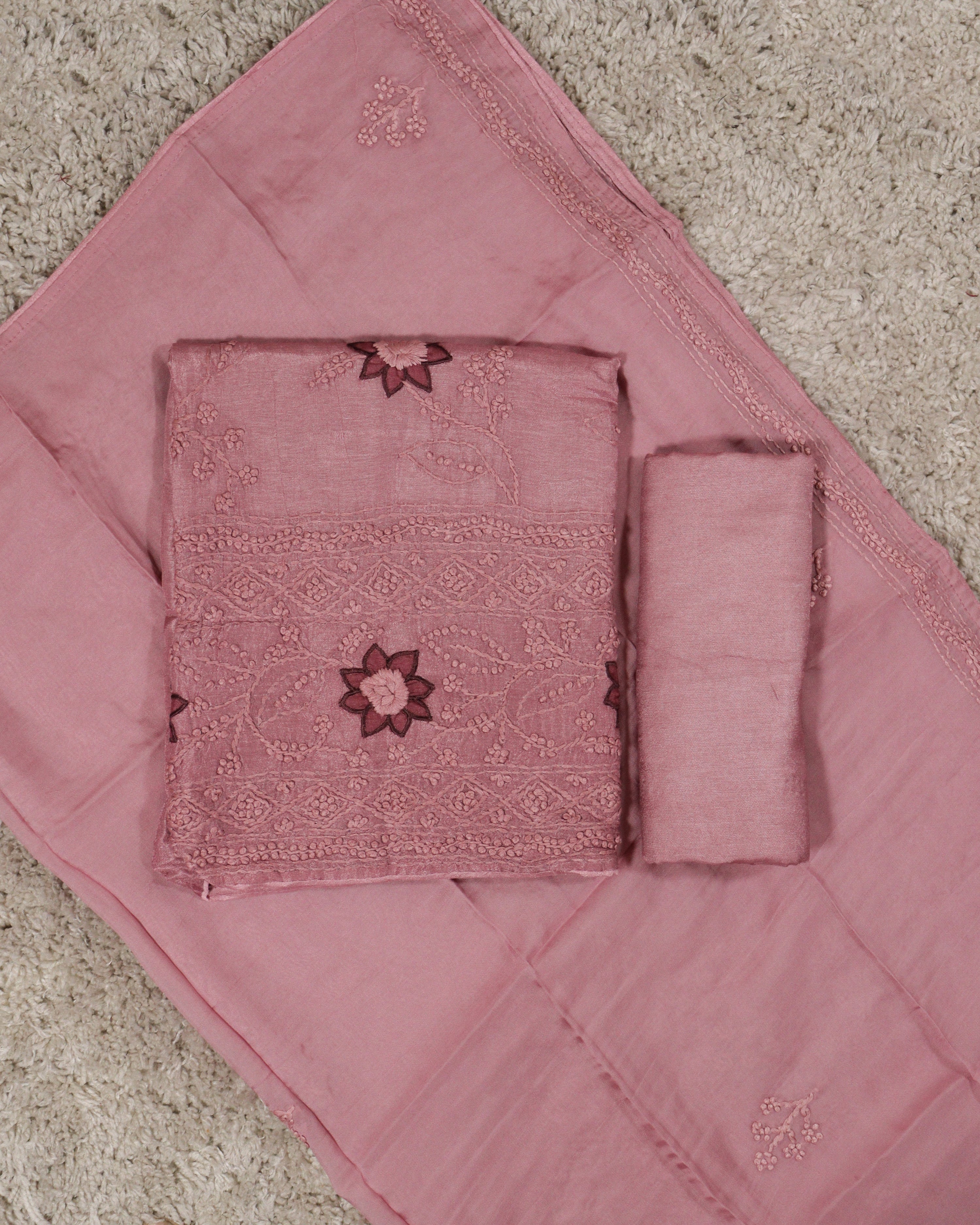 Load image into Gallery viewer, Crepe Silk Unstitched Suit-5908